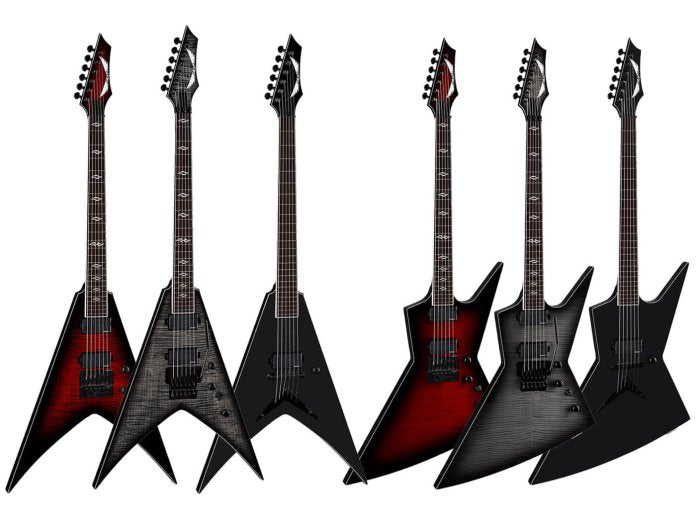 Uudet Dean kitarat varastossa nyt! Vengeance, Zero ja ML Sandblast mallit