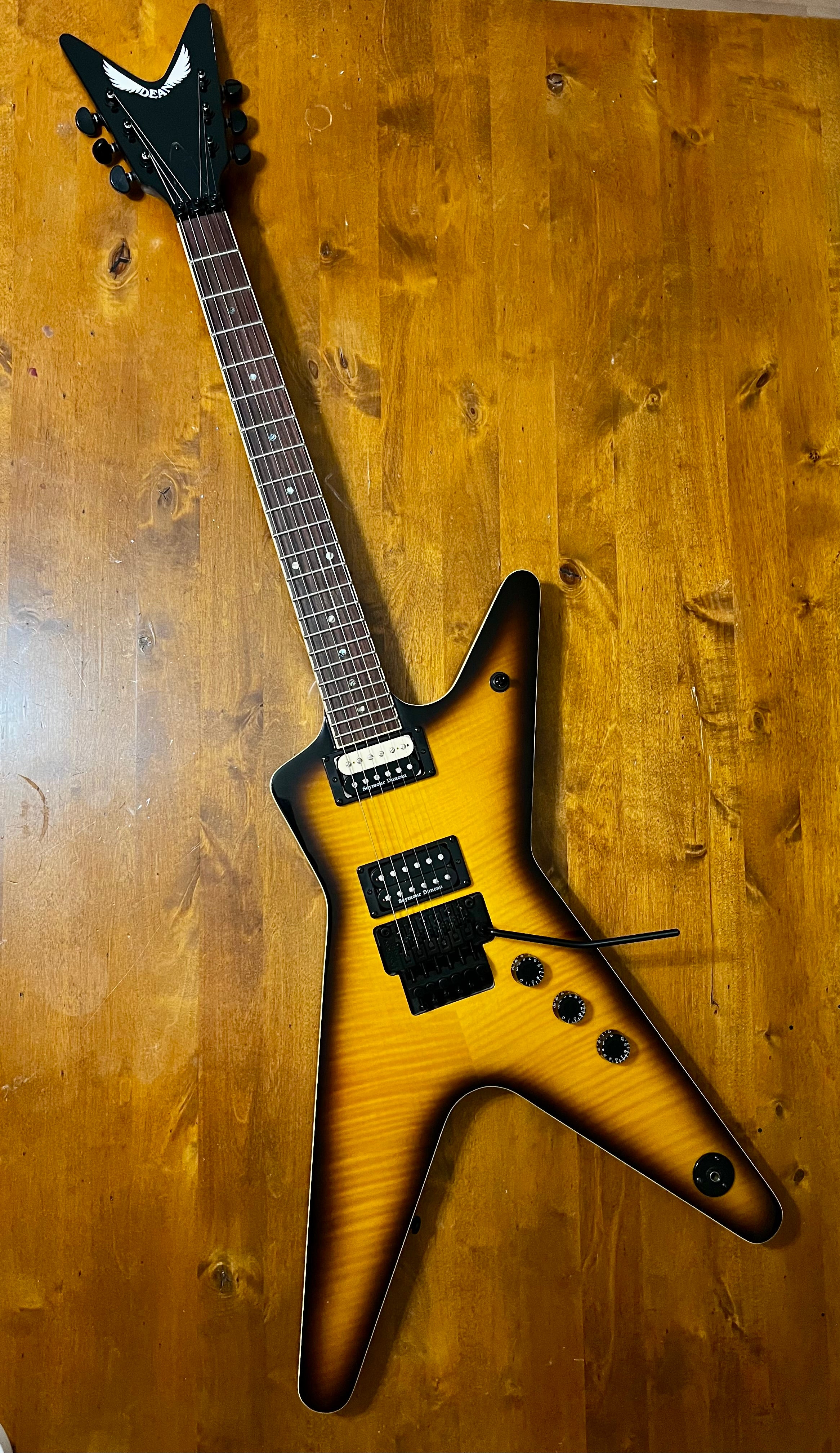 DEAN ML 79 FLOYD FLAME TOP DUNCANS TBZ B-Stock