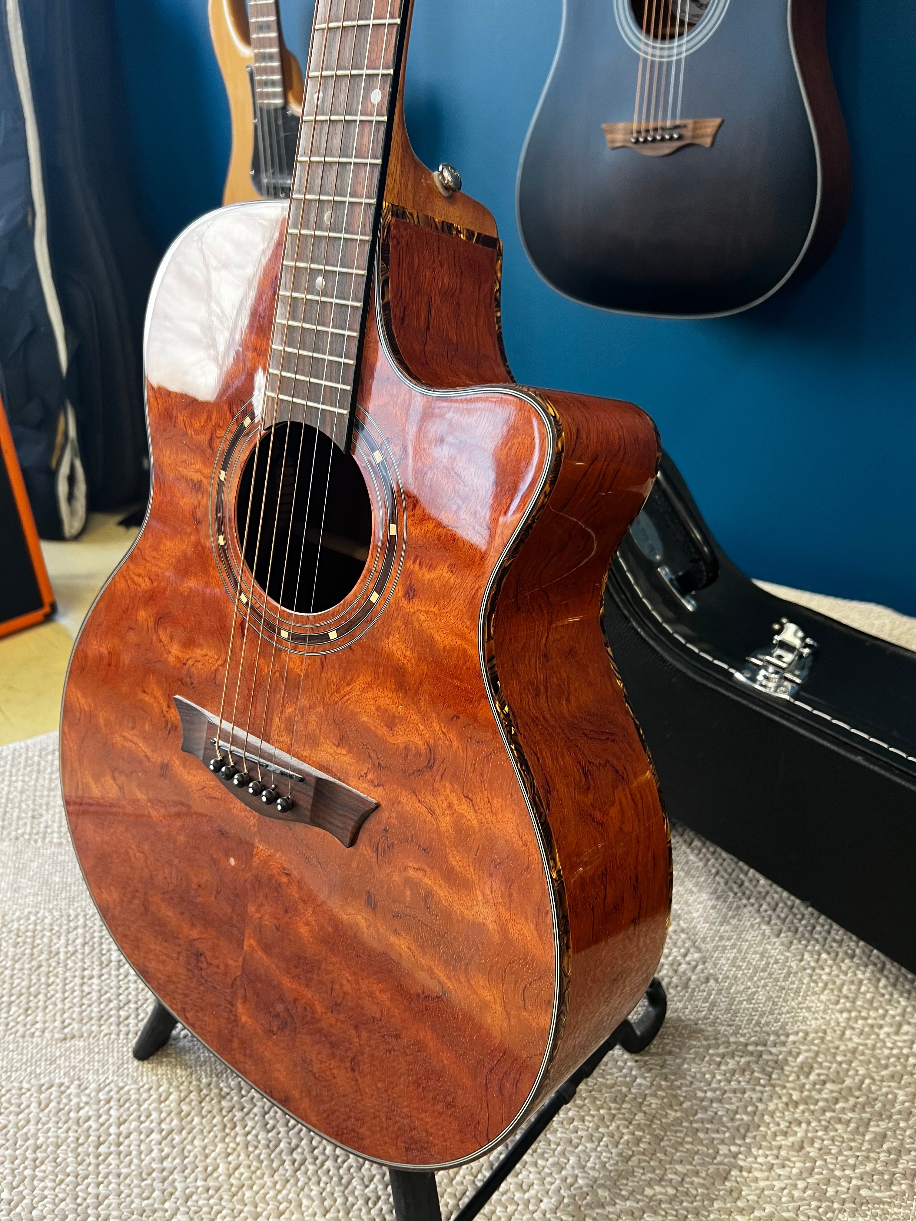 Dean Exotica Bubinga acoustic guitar