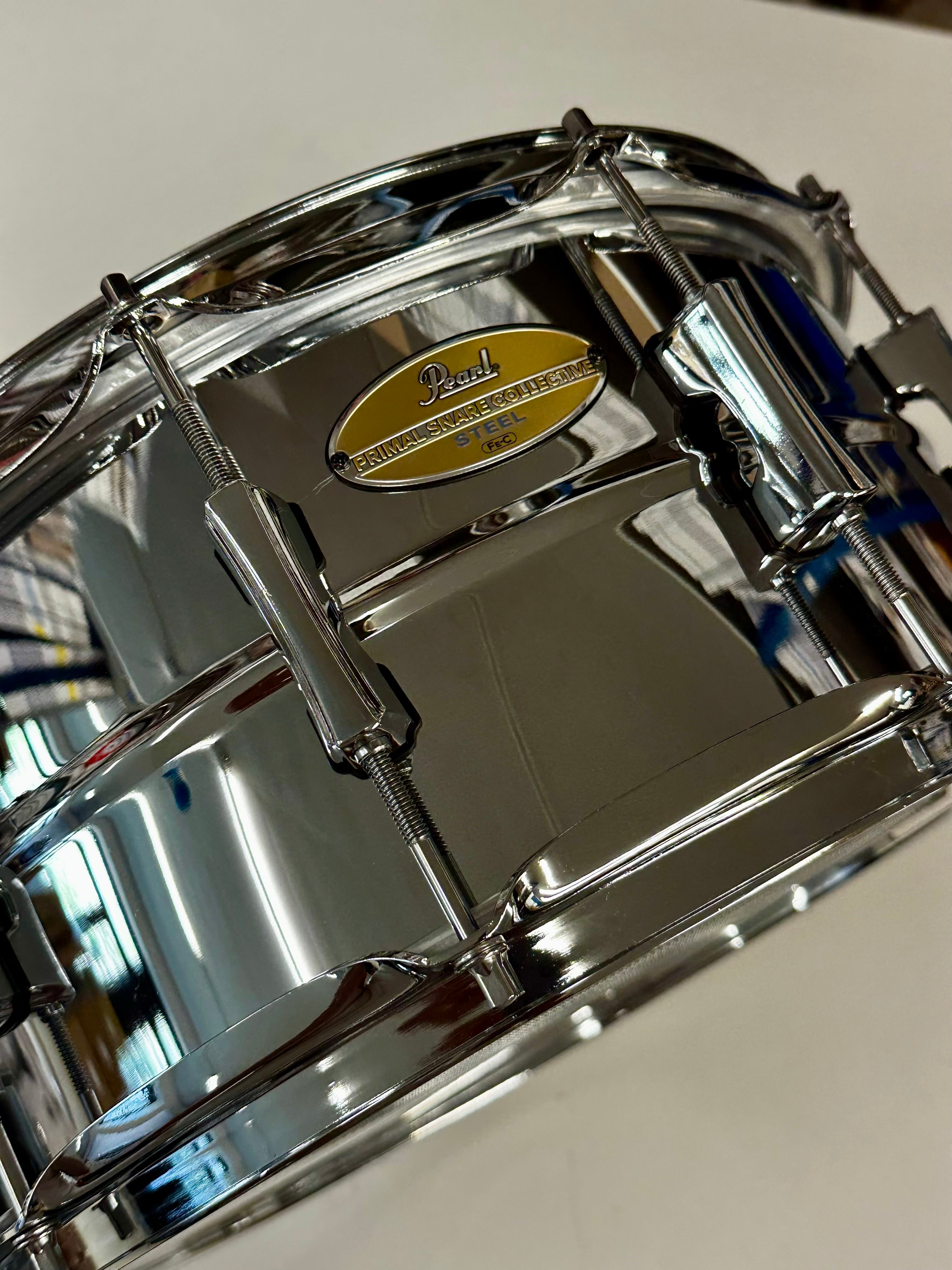 PEARL 14"x6.5" STEEL PSC1465S PRIMAL SNARE