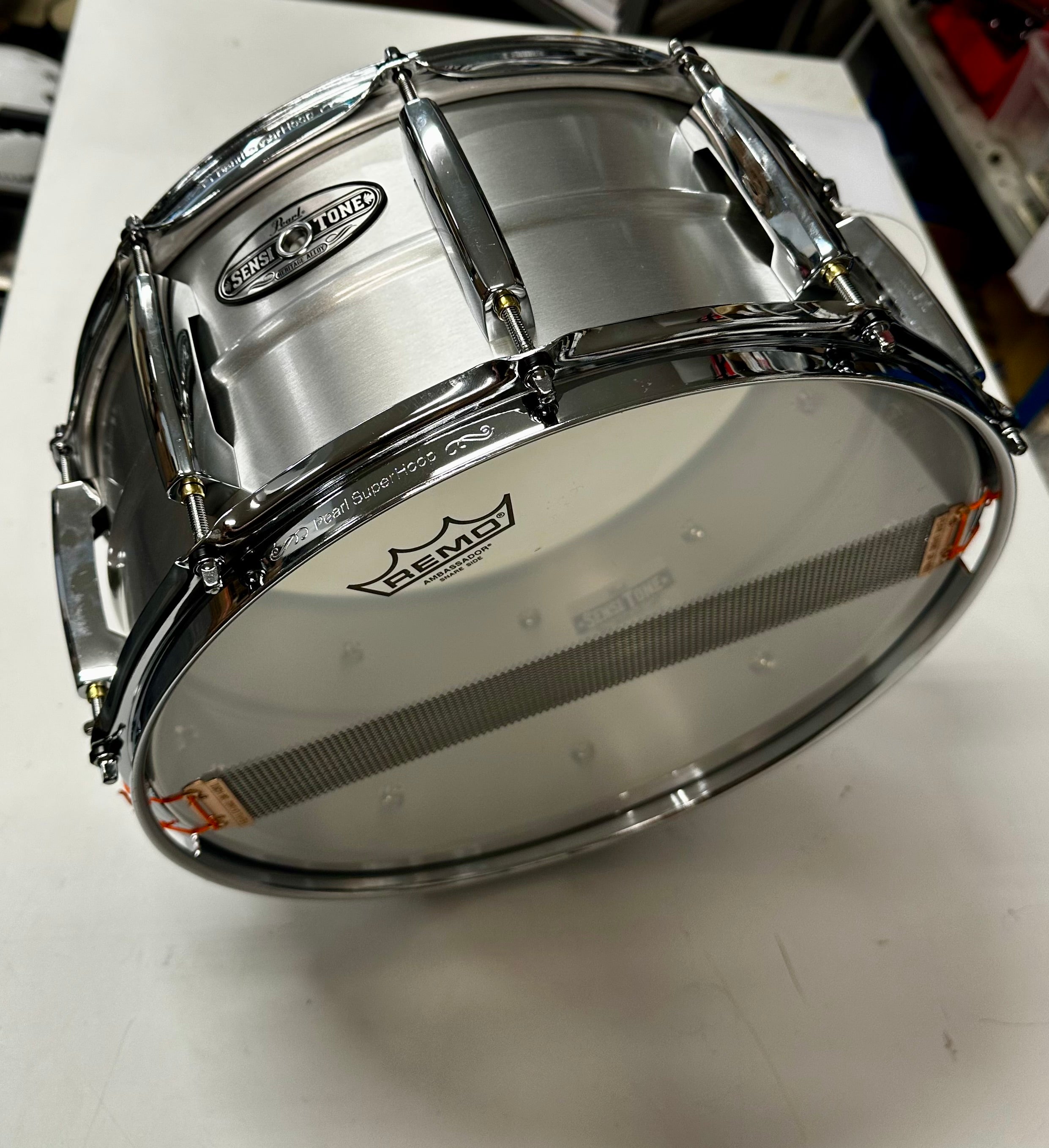 PEARL 14”x6.5” SENSITONE ALUMINIUM SNARE DRUM B-stock