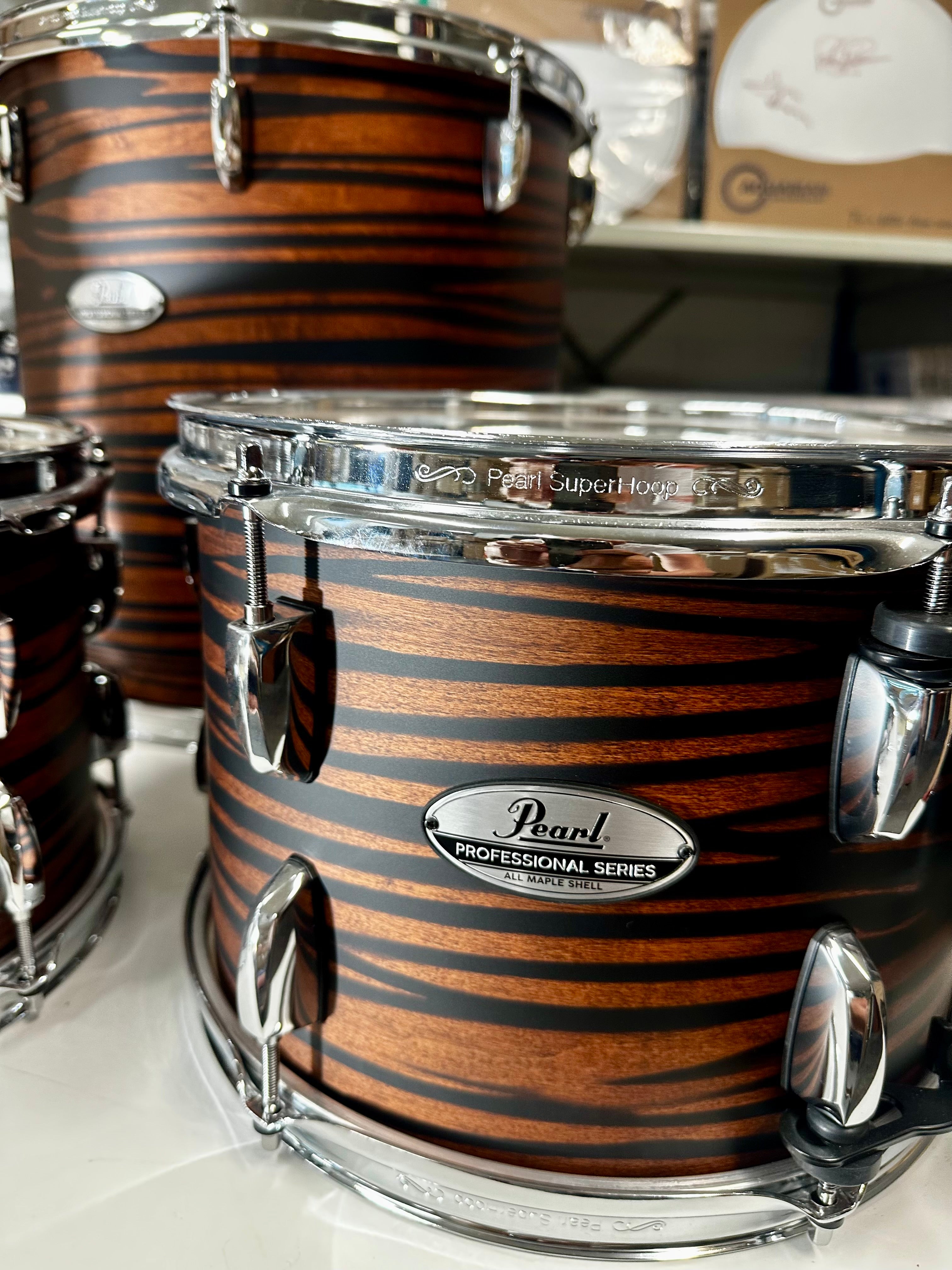 PEARL PMX924XSP/C883 Matte Mocha Swirl Professional Series Shell pack