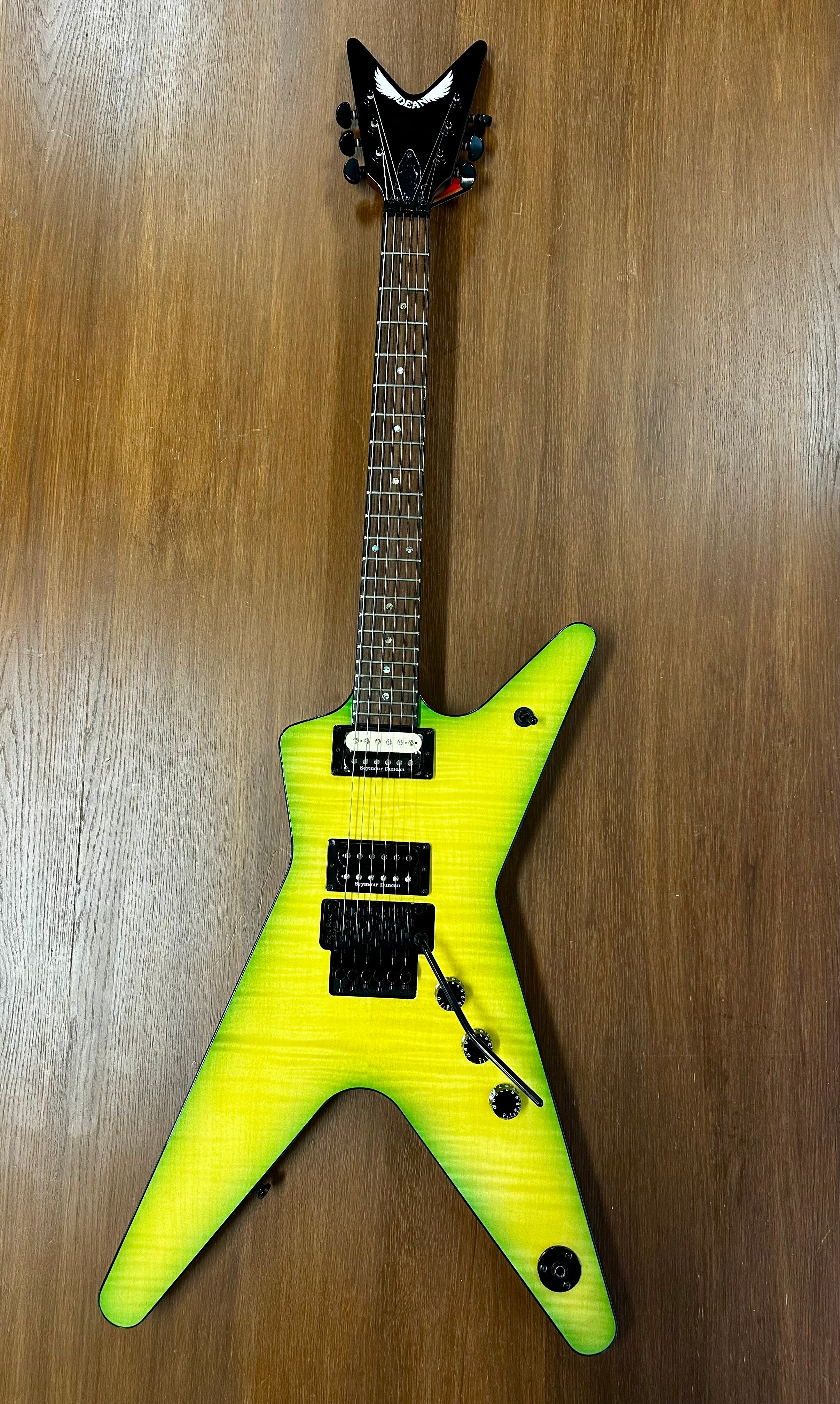 DEAN ML 79 FLOYD FLAME TOP DUNCANS SLIME