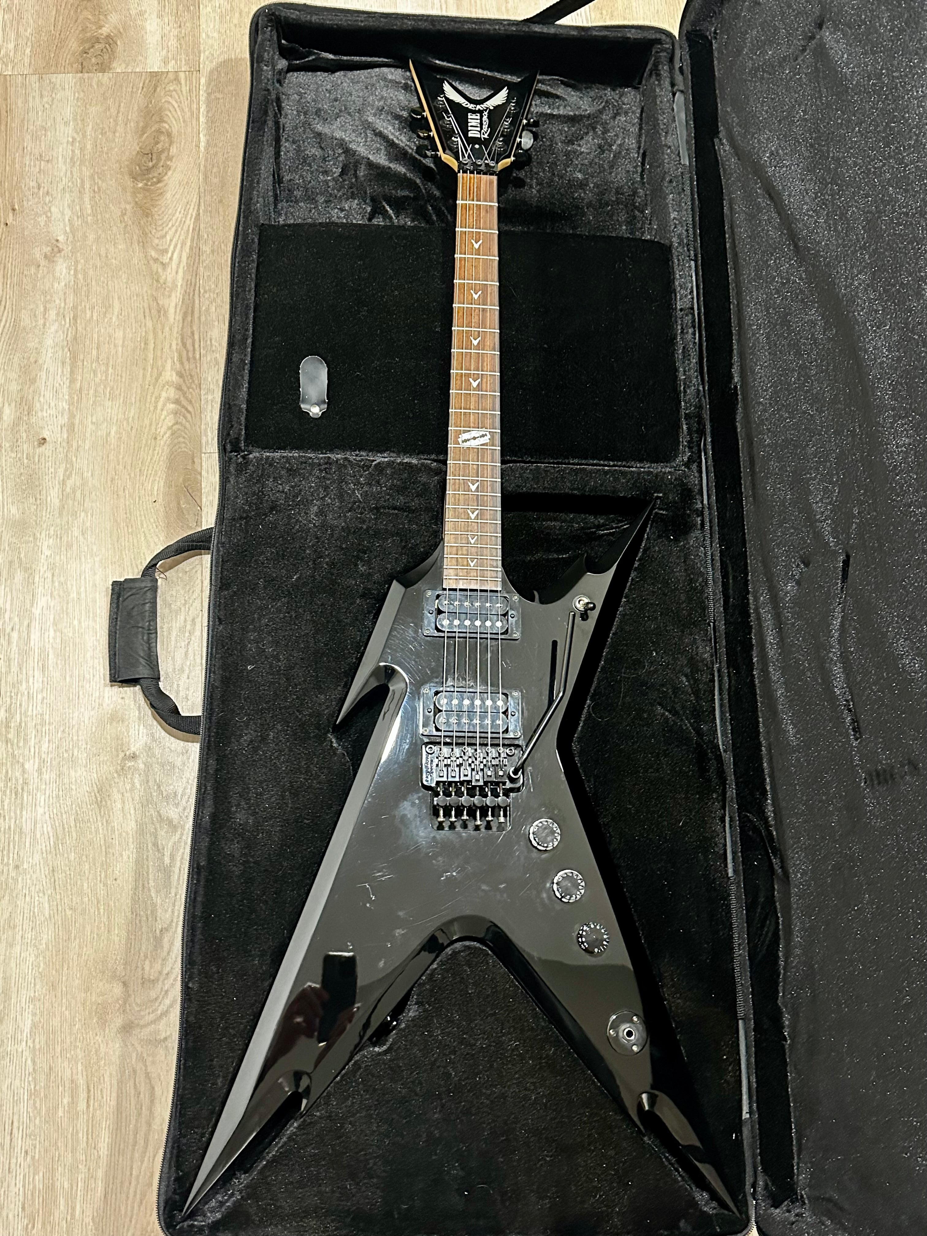 DEAN DIMEBAG RAZORBACK FLOYD CLASSIC BLACK 2011