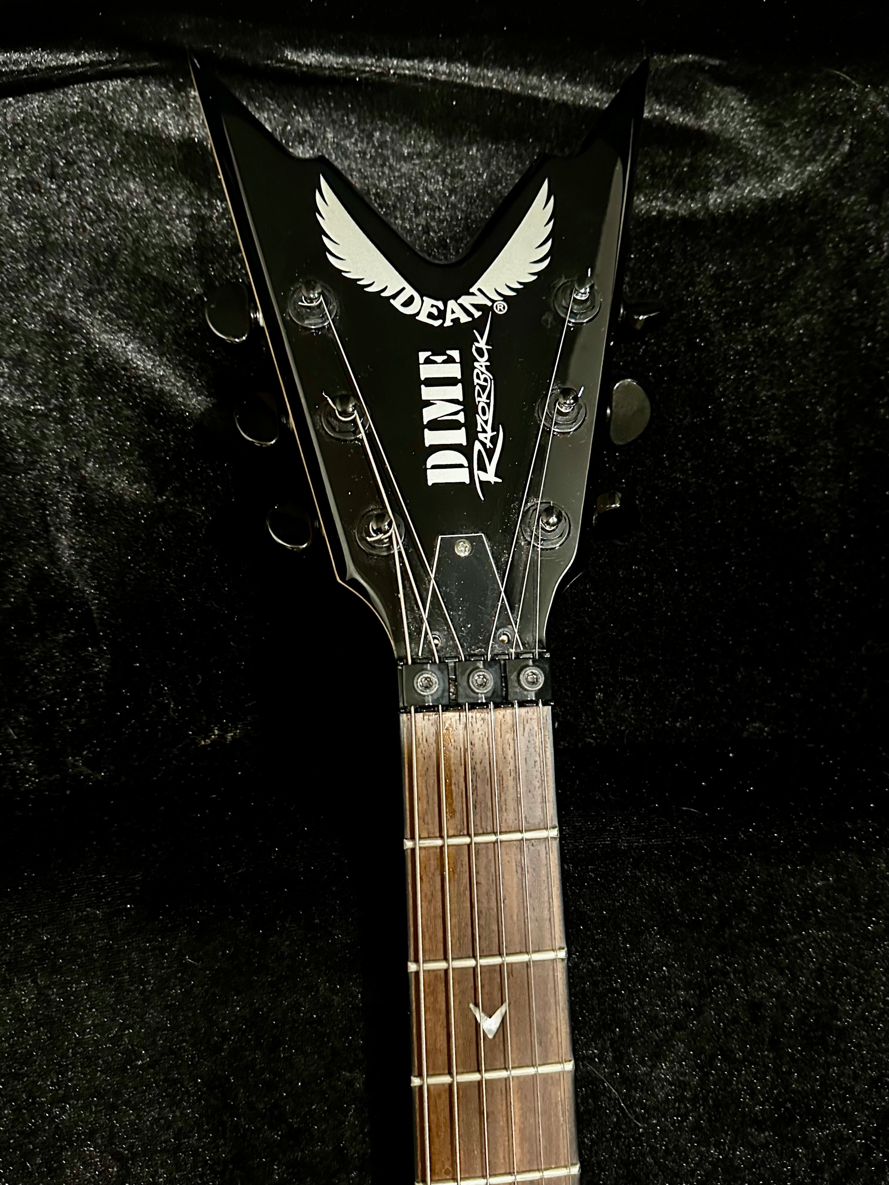 DEAN DIMEBAG RAZORBACK FLOYD CLASSIC BLACK 2011