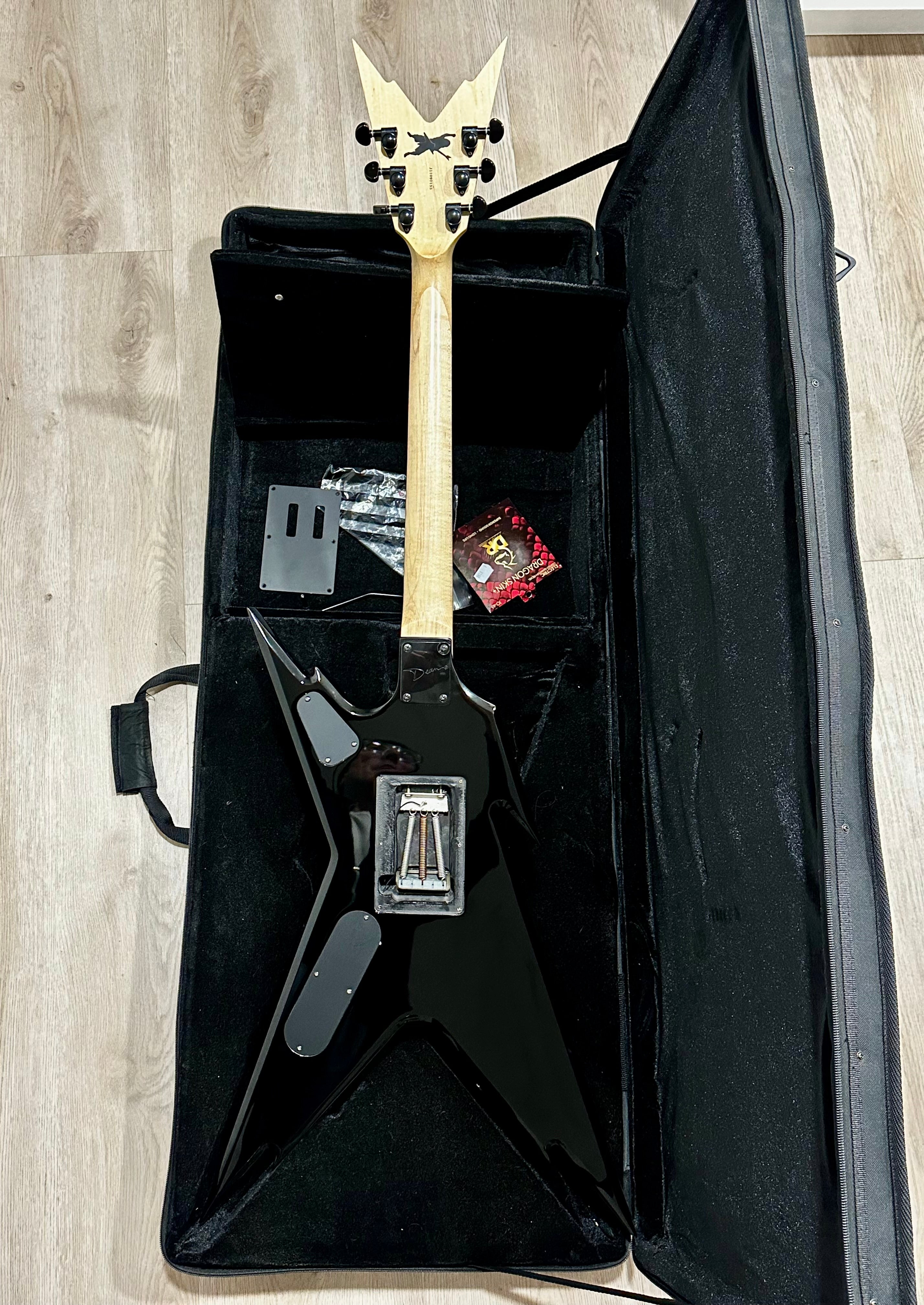 DEAN DIMEBAG RAZORBACK FLOYD CLASSIC BLACK 2011