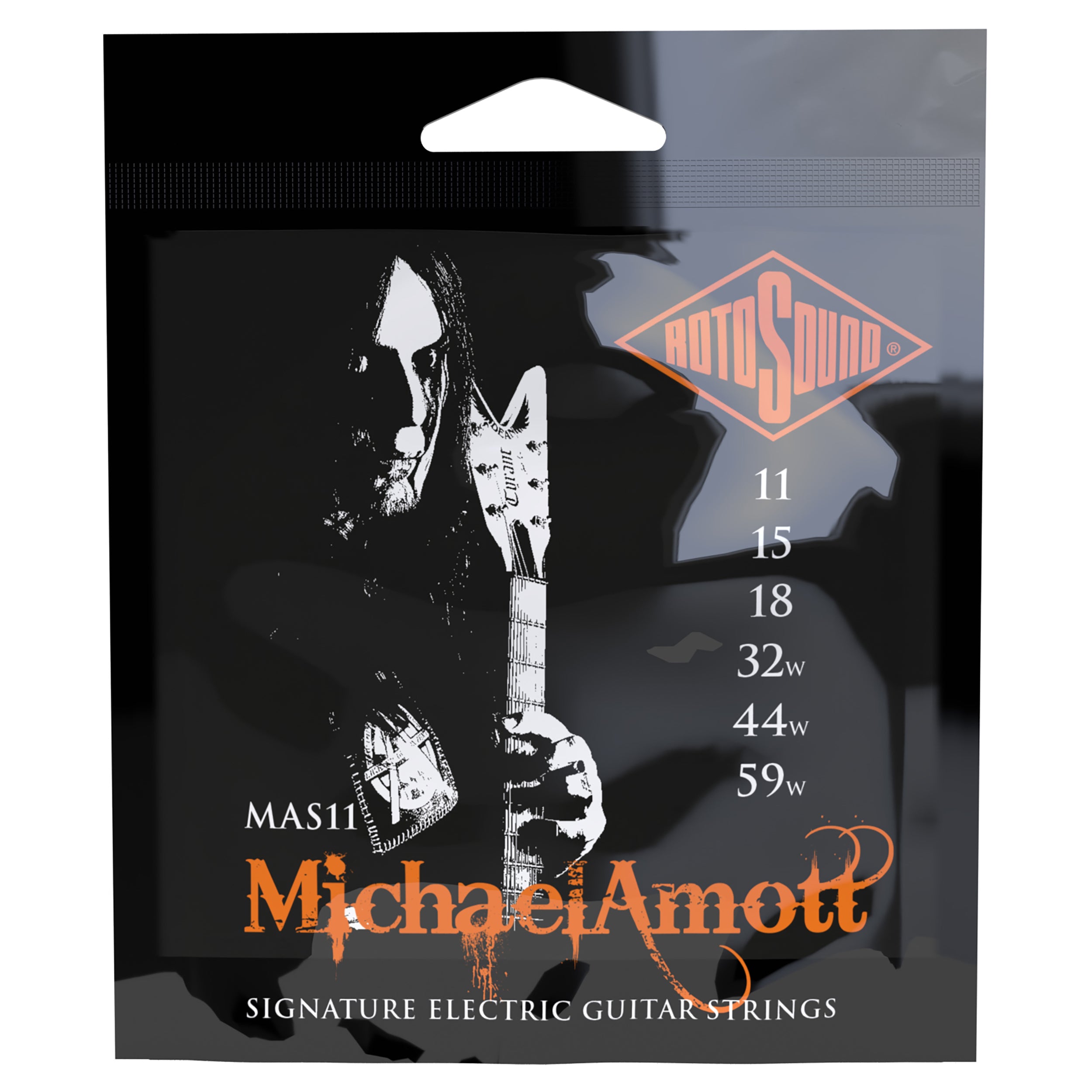 Rotosound MAS11 Michael Amott Sign. Set kitarankielet 011-059