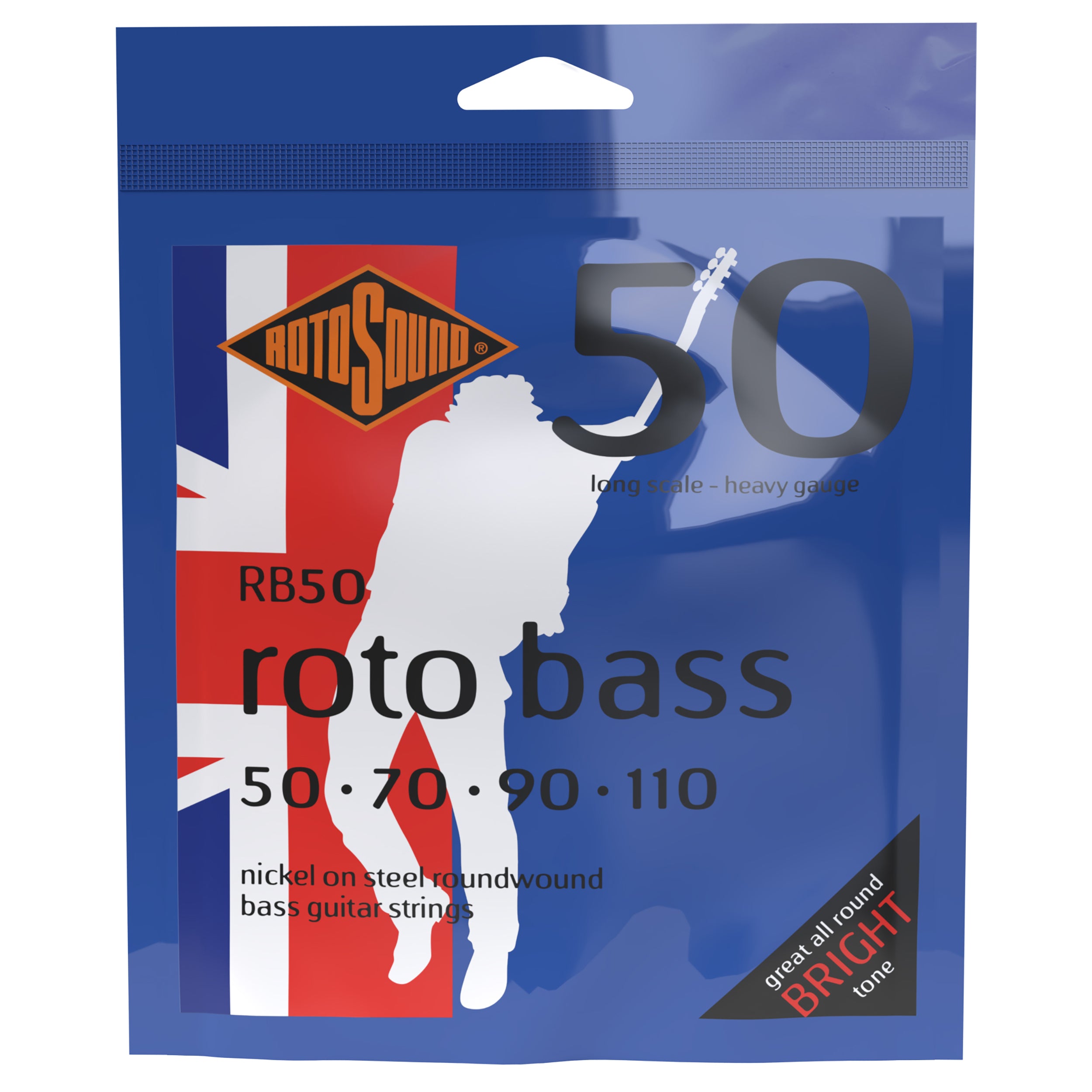 Rotosound RB50 Bassokitaran kielet 50-110