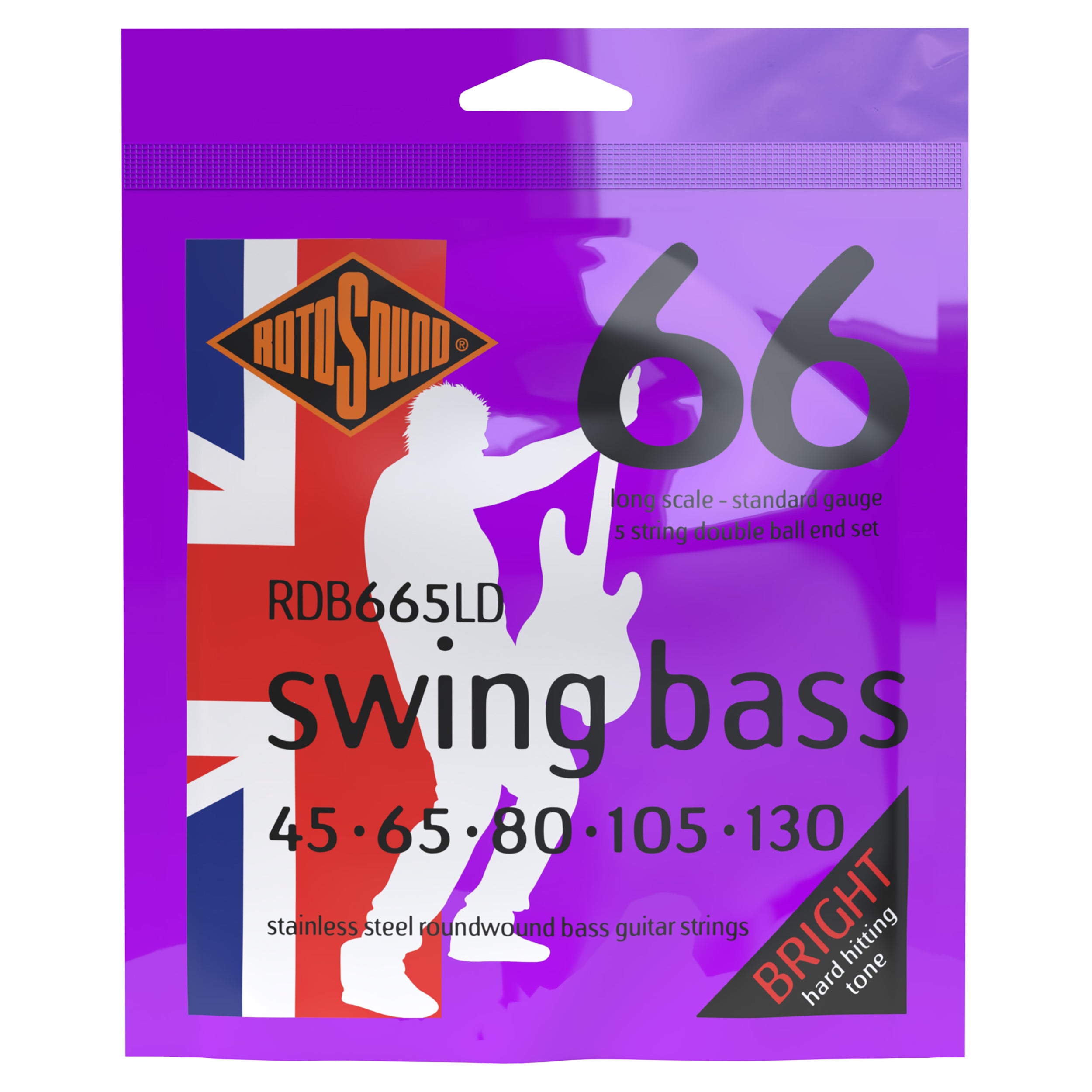 Rotosound RDB665LD 5st Bassokitaran kielet 045-130
