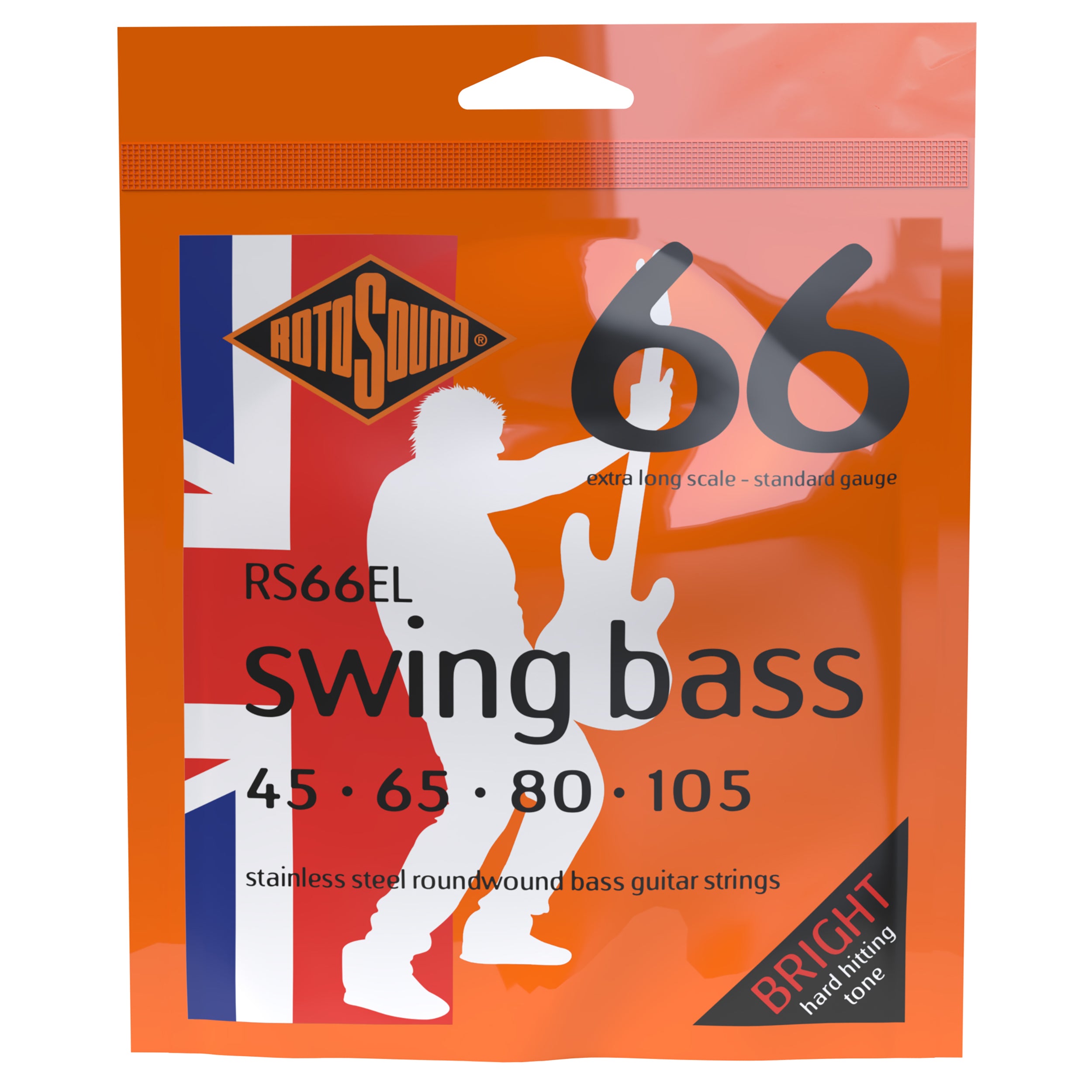 Rotosound RS66EL Swing Bass bassokitaran kielet 045-105