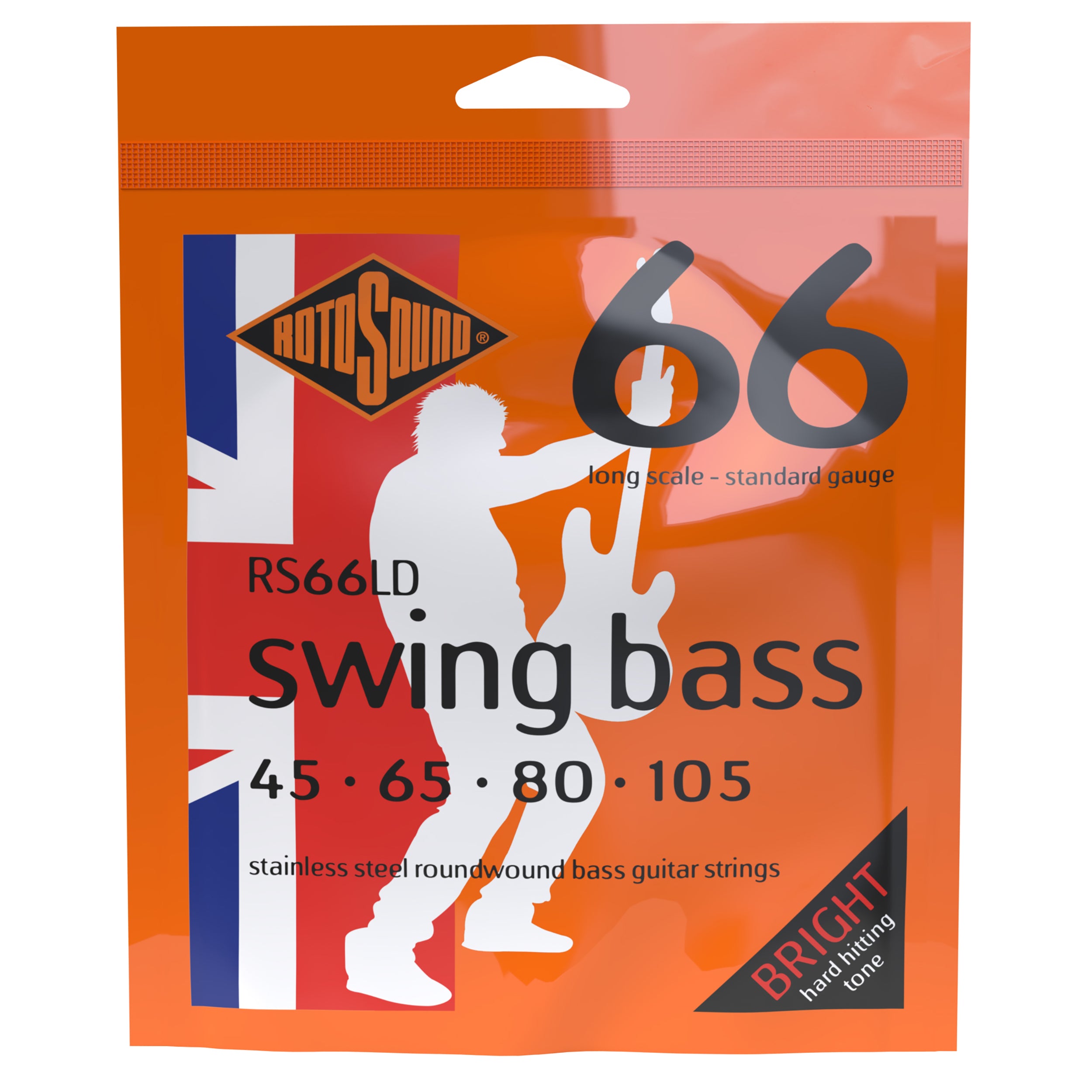 Rotosound RS66LD Swing Bass bassokitaran kielet 045-105
