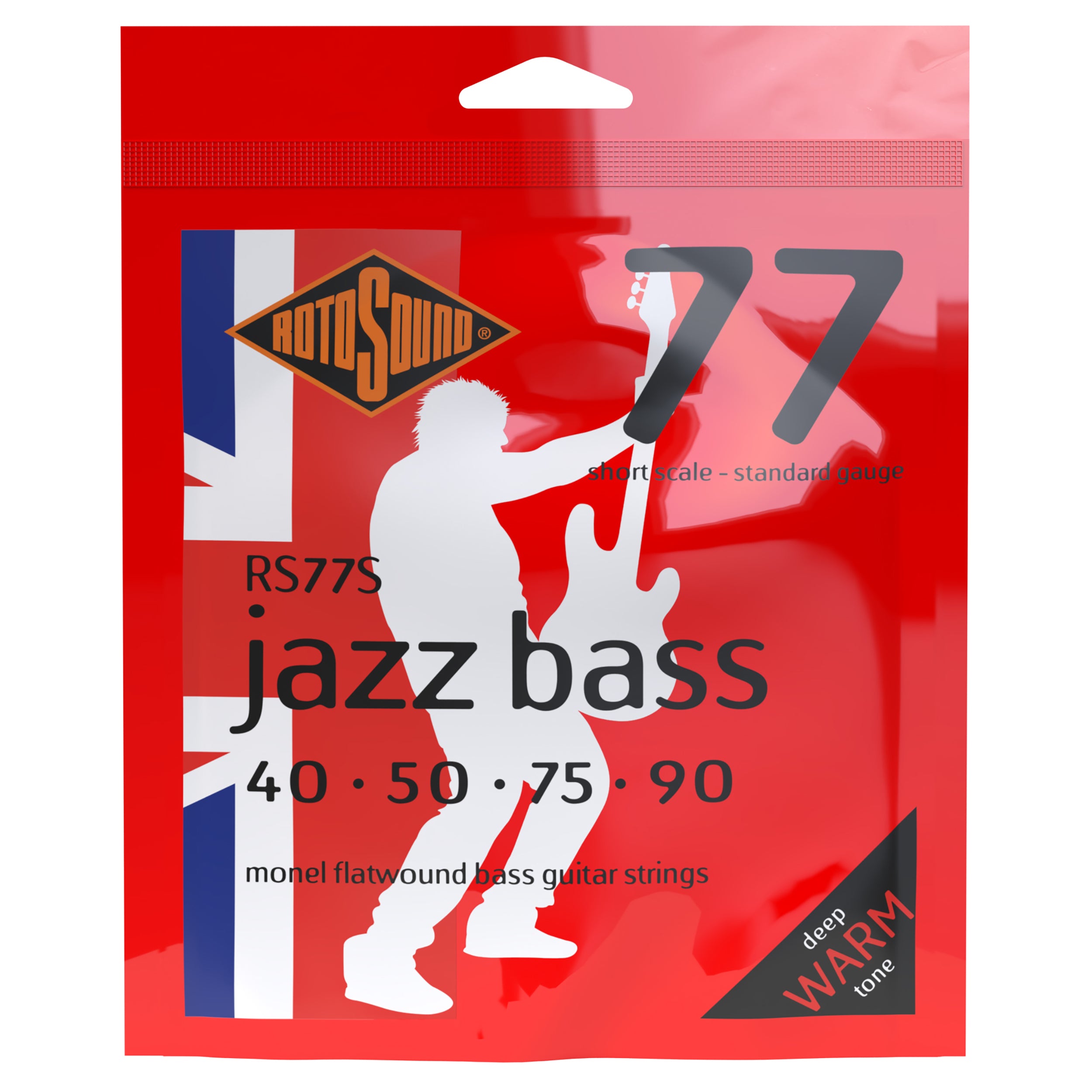 Rotosound RS77S Jazz Bass Flatwound 040-090 (Short Scale) Basson kielet