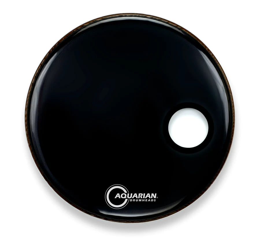 AQUARIAN SMALL OFFSET PORT RESONANT GLOSS BLACK 20" ETUKALVO