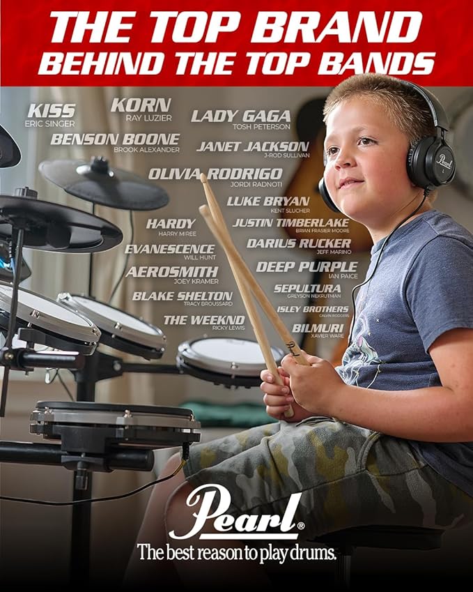 Pearl ERS1000 eRoadshow Electronic Drum Set Complete Kit