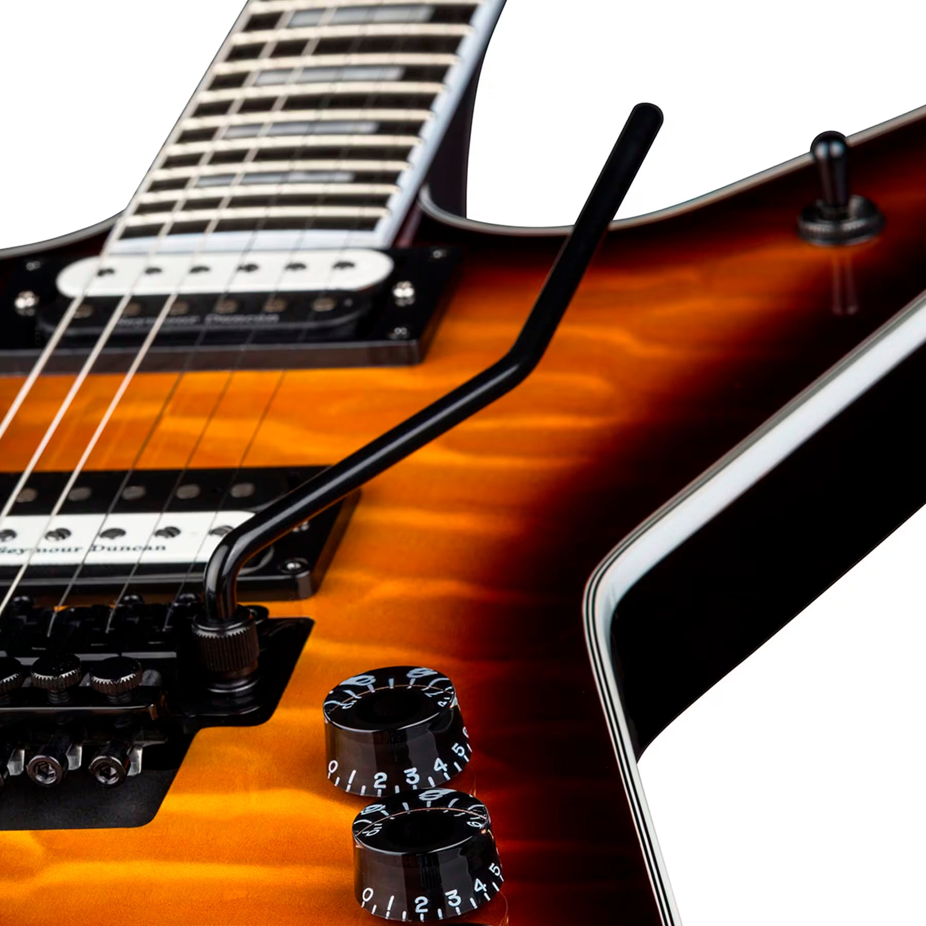 DEAN ML Select Floyd Quilt Maple Top Trans Brazilia