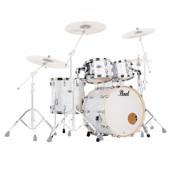PEARL PMX924XSP/C448 White Marine Pearl Professional Series Shell pack