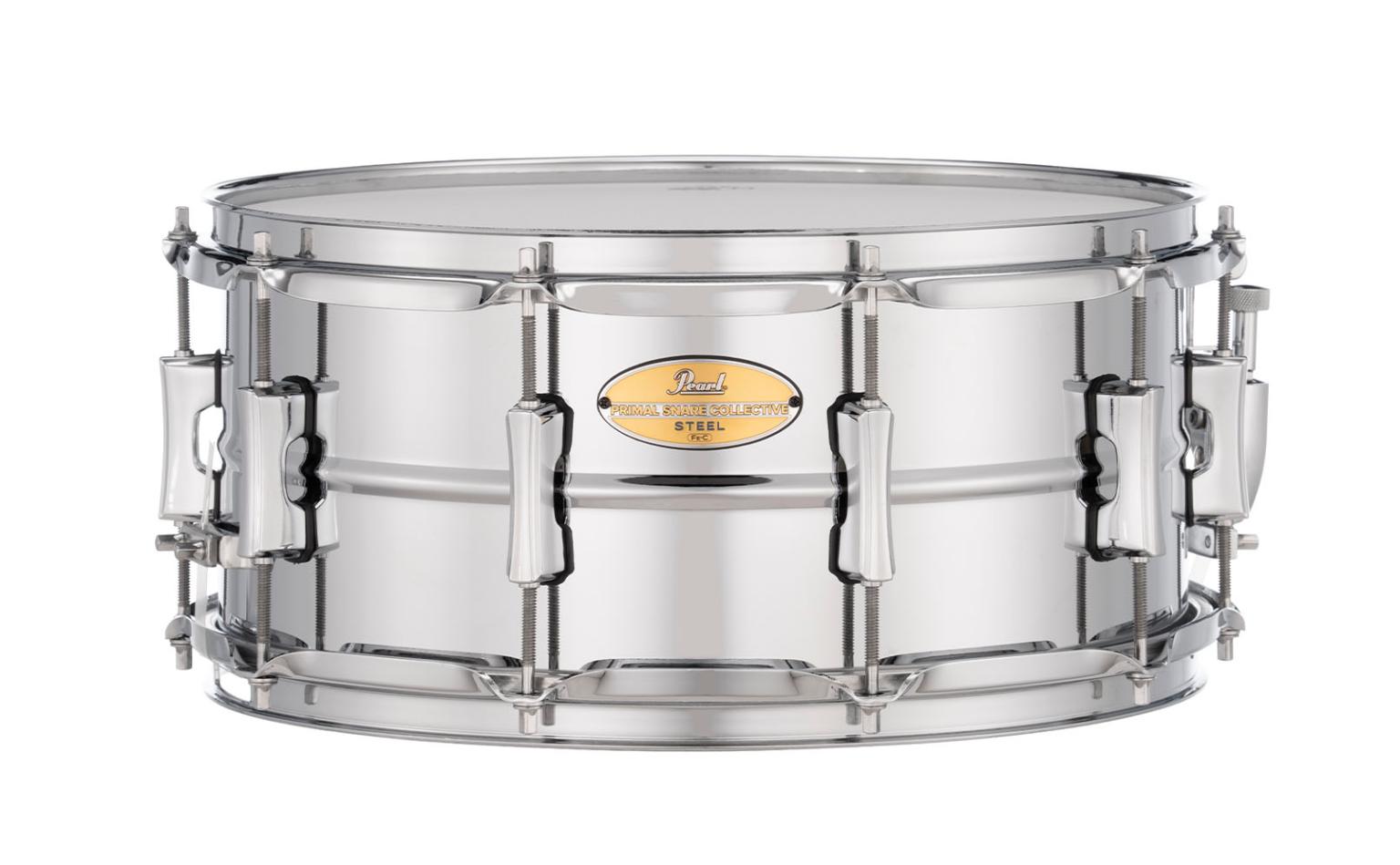 PEARL 14"x6.5" STEEL PSC1465S PRIMAL SNARE