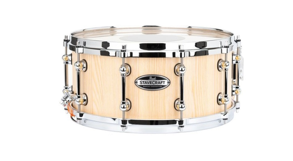 Pearl 14"x6,5" StaveCraft Ashwood virvelirumpu