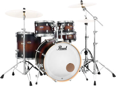 Pearl DMP905/C260 Satin Brown Burst Decade Maple 20" Drumset w/h
