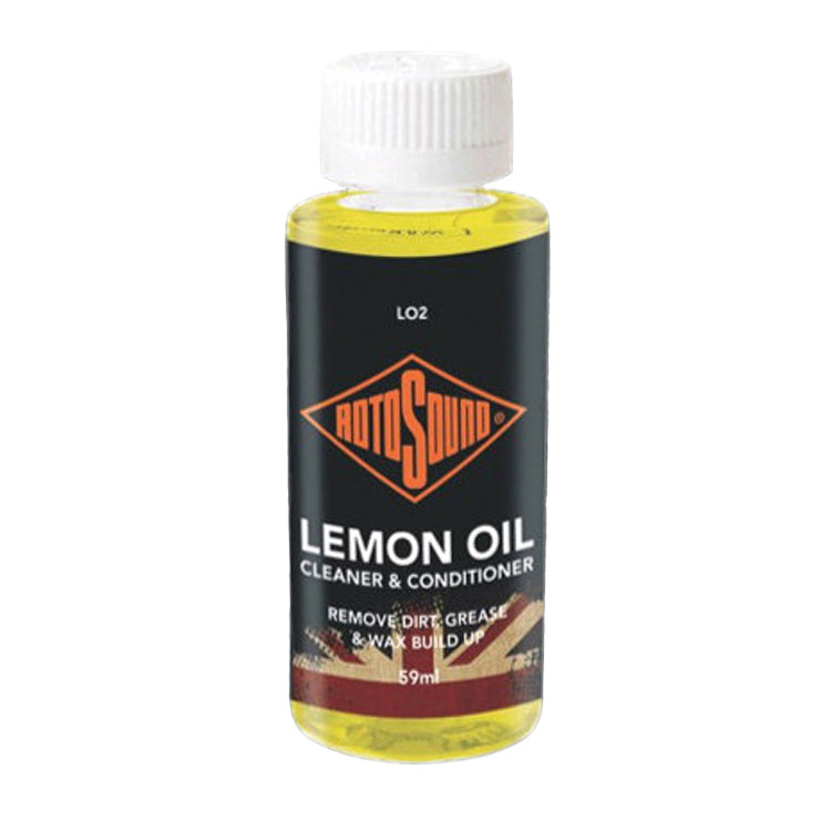 ROTOSOUND LO2 LEMON OIL GUITAR POLISH KITARAN OTELAUTAÖLJY