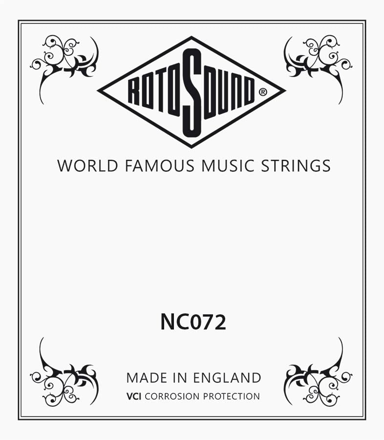 ROTOSOUND 0.72 Single Strings