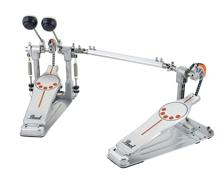 Pearl P-932L Lefty Demonator Bass Drum Twin Pedal w/Interchangea