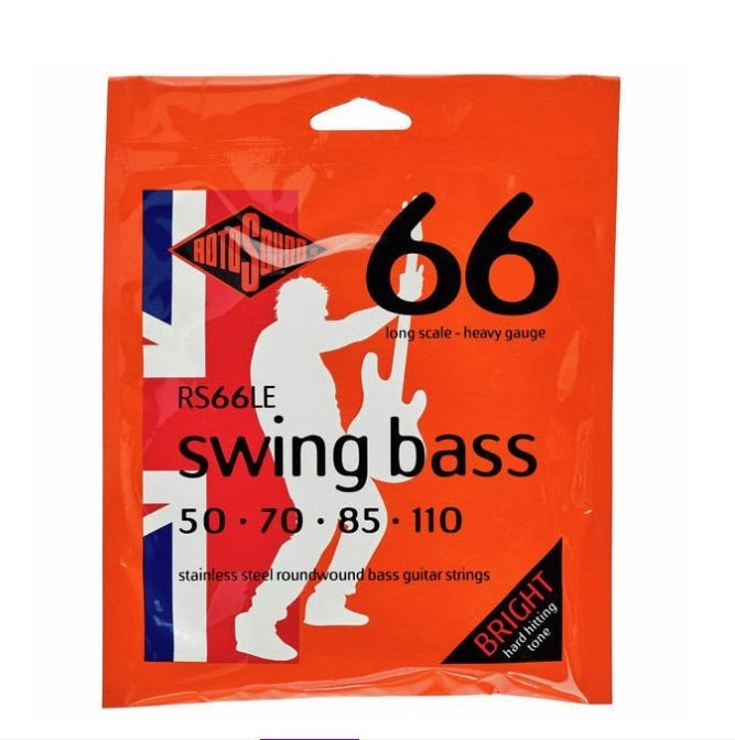 Rotosound RS66LE Swing Bass bassokitaran kielet 050-110 Nickel Free