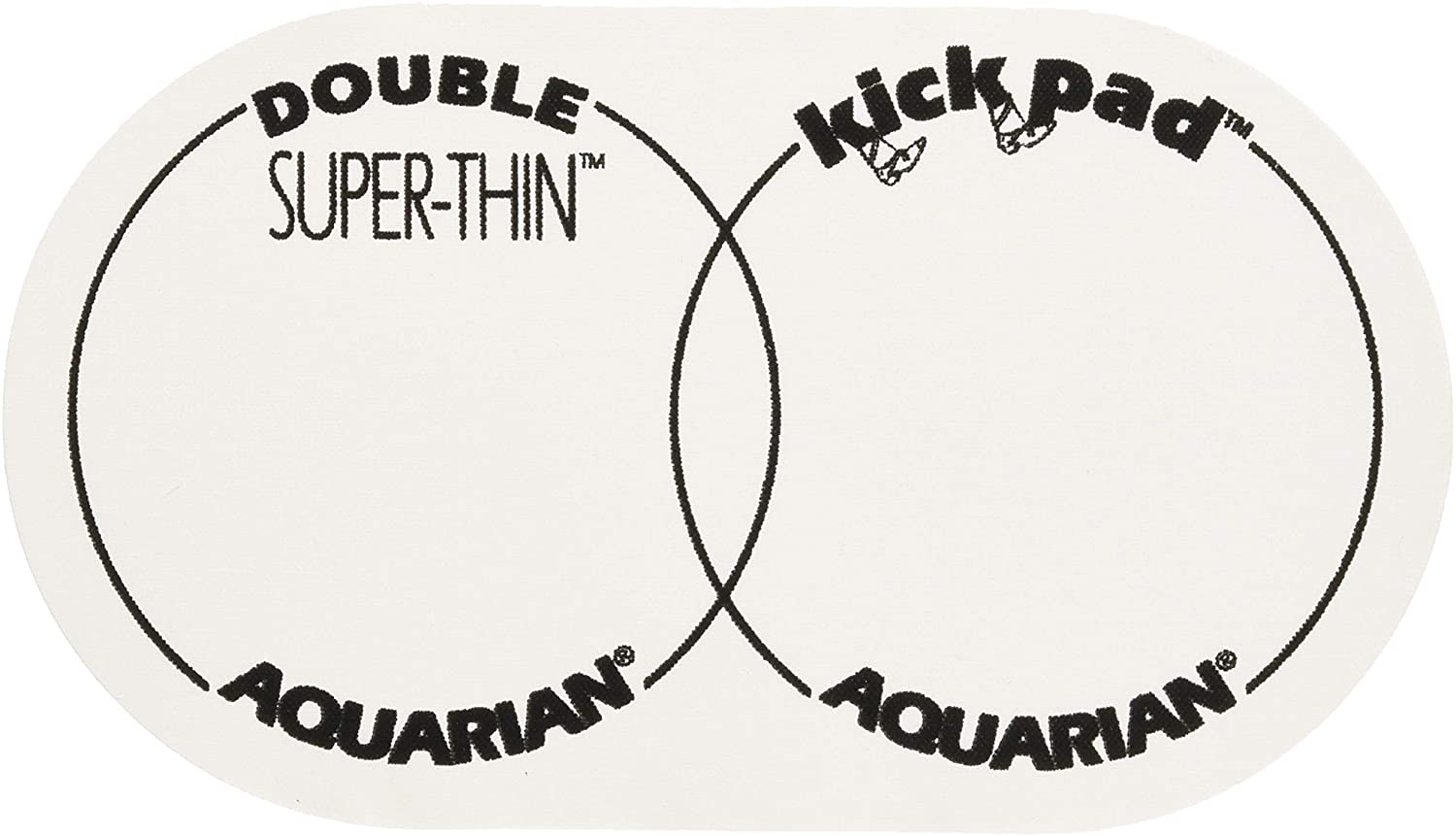 Aquarian STKP2 Super Thin Kick Pad