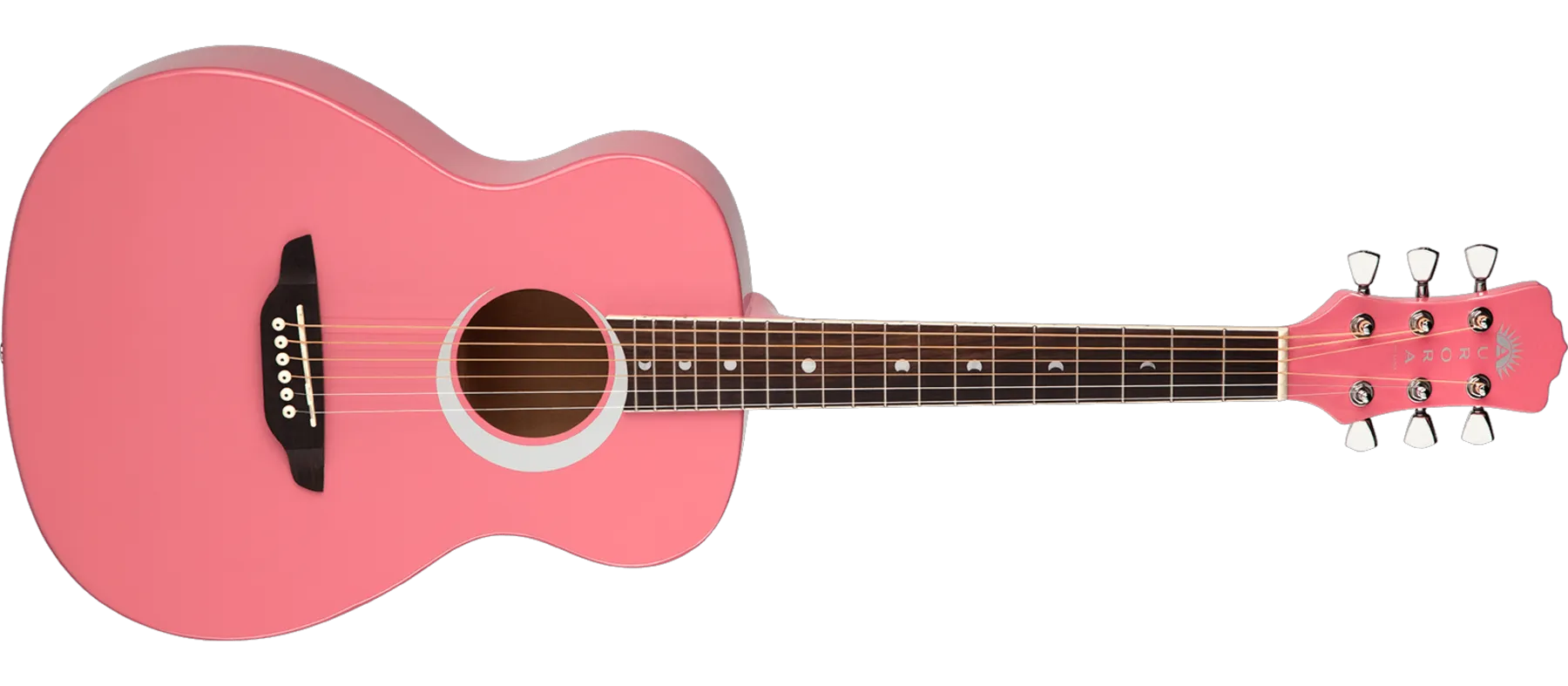 LUNA AURORA BOREALIS PINK 3/4 AKUSTINEN KITARA