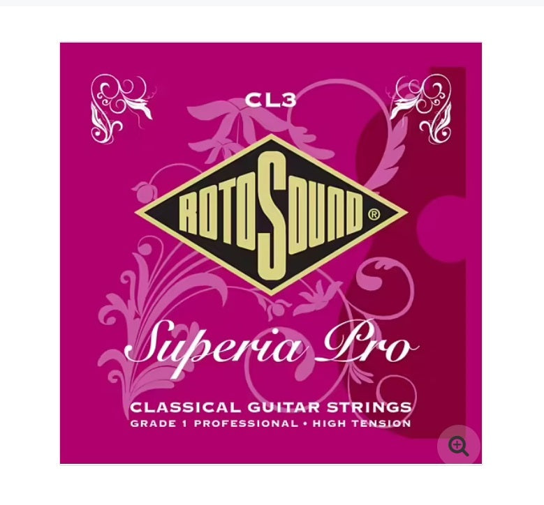 Rotosound CL3 Superia Pro Classical Strings High Tension klassisen kitaran kielet