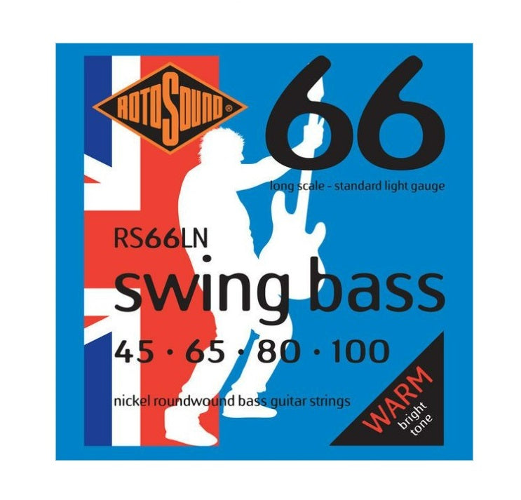 Rotosound RS66LN Swing Bass bassokitaran kielet 045-100