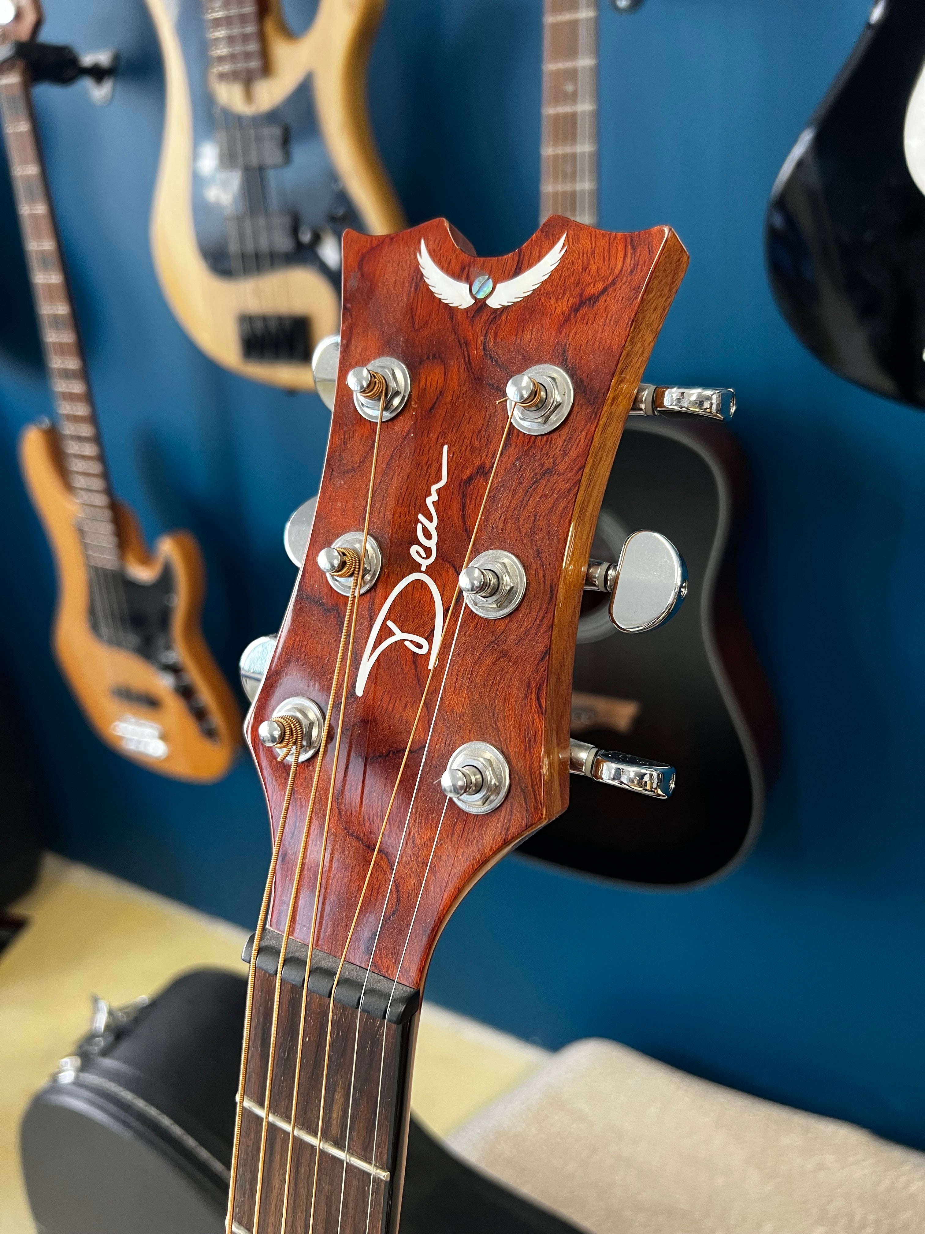 Dean Exotica Bubinga acoustic guitar