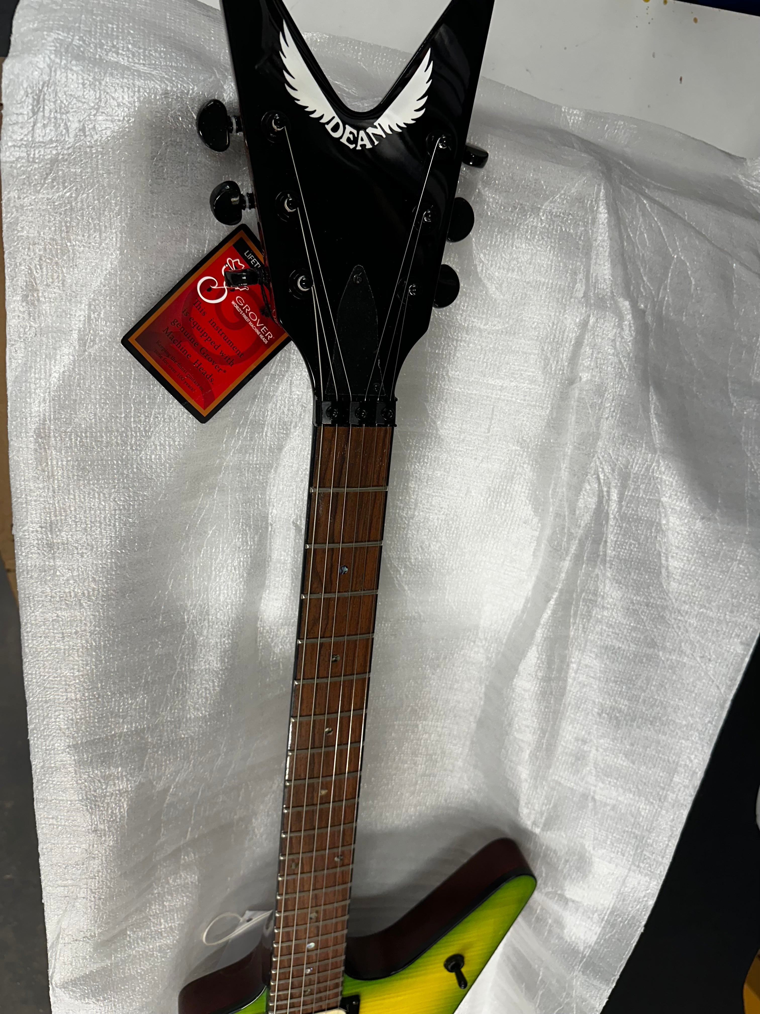 DEAN ML 79 FLOYD FLAME TOP DUNCANS SLIME B-stock