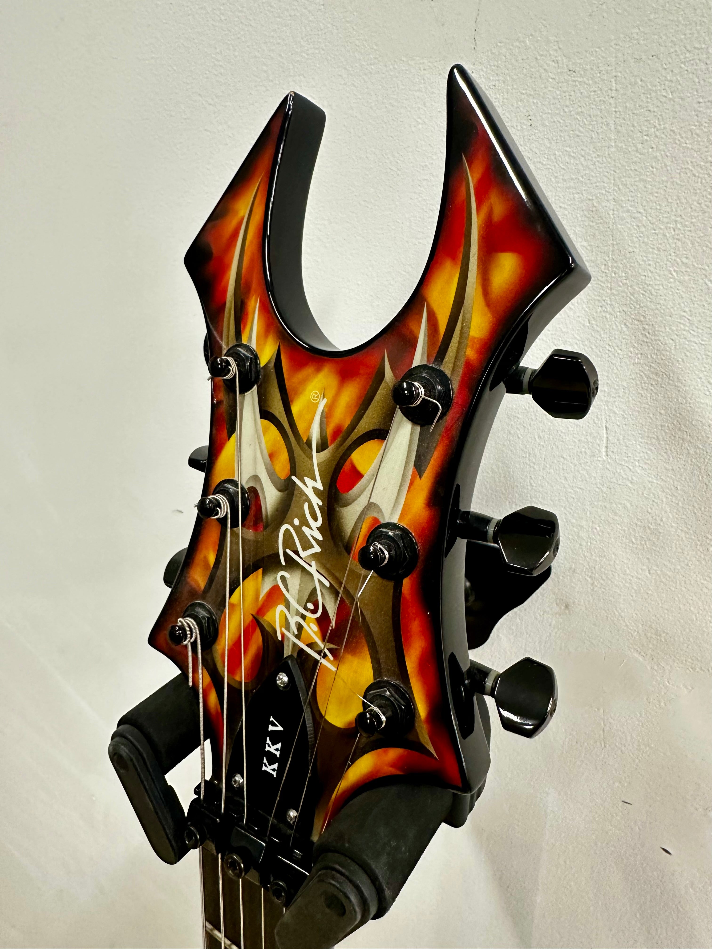 B.C. Rich Kerry King KKV Tribal Flames
