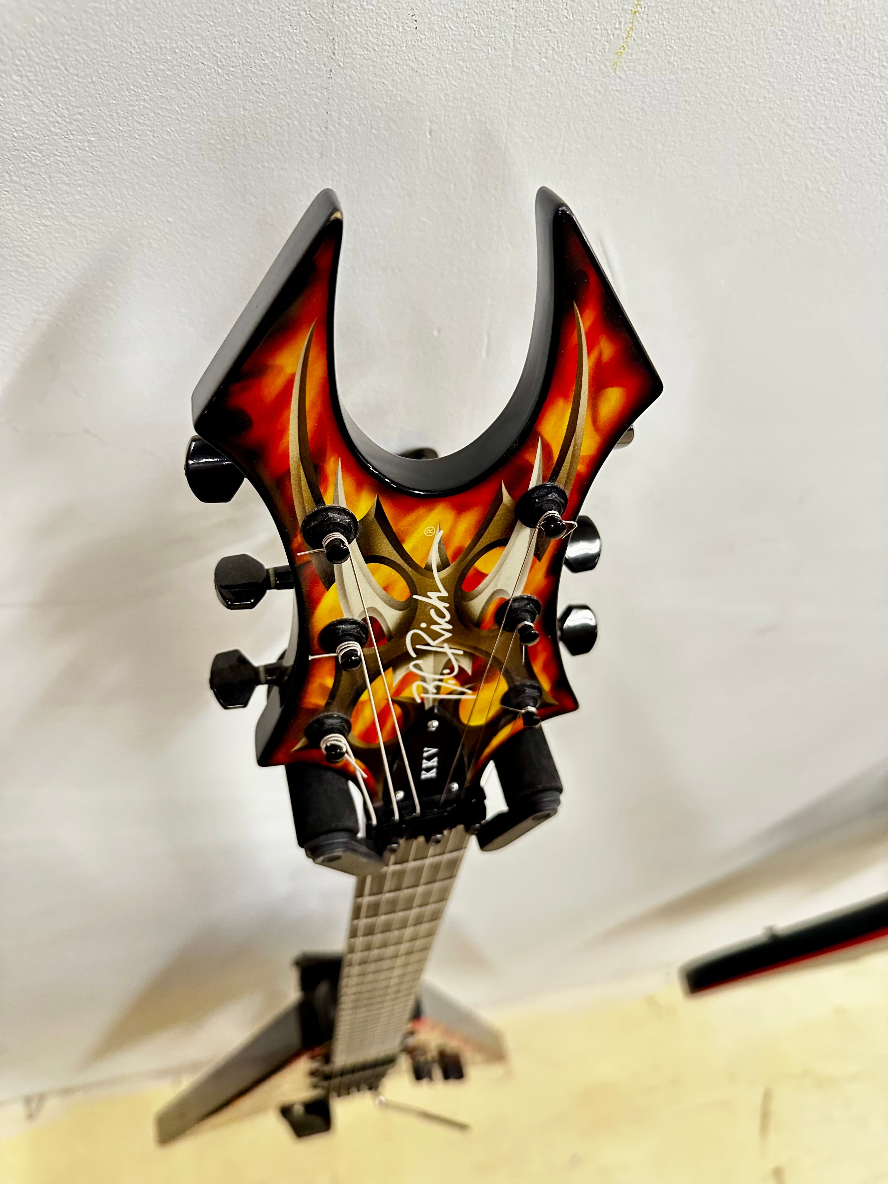 B.C. Rich Kerry King KKV Tribal Flames