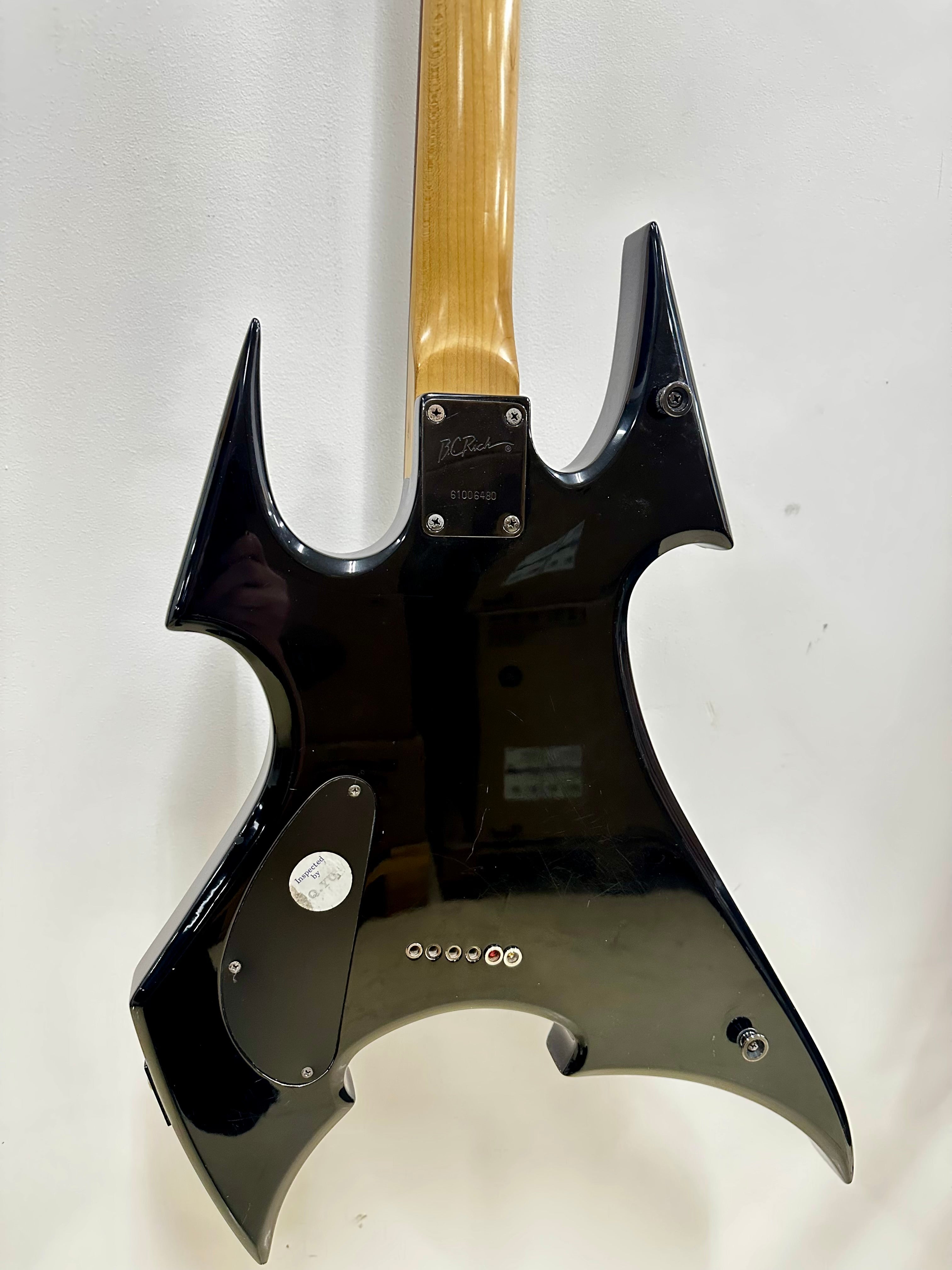 B.C. Rich Avenge SOB Black w/Red Bevels