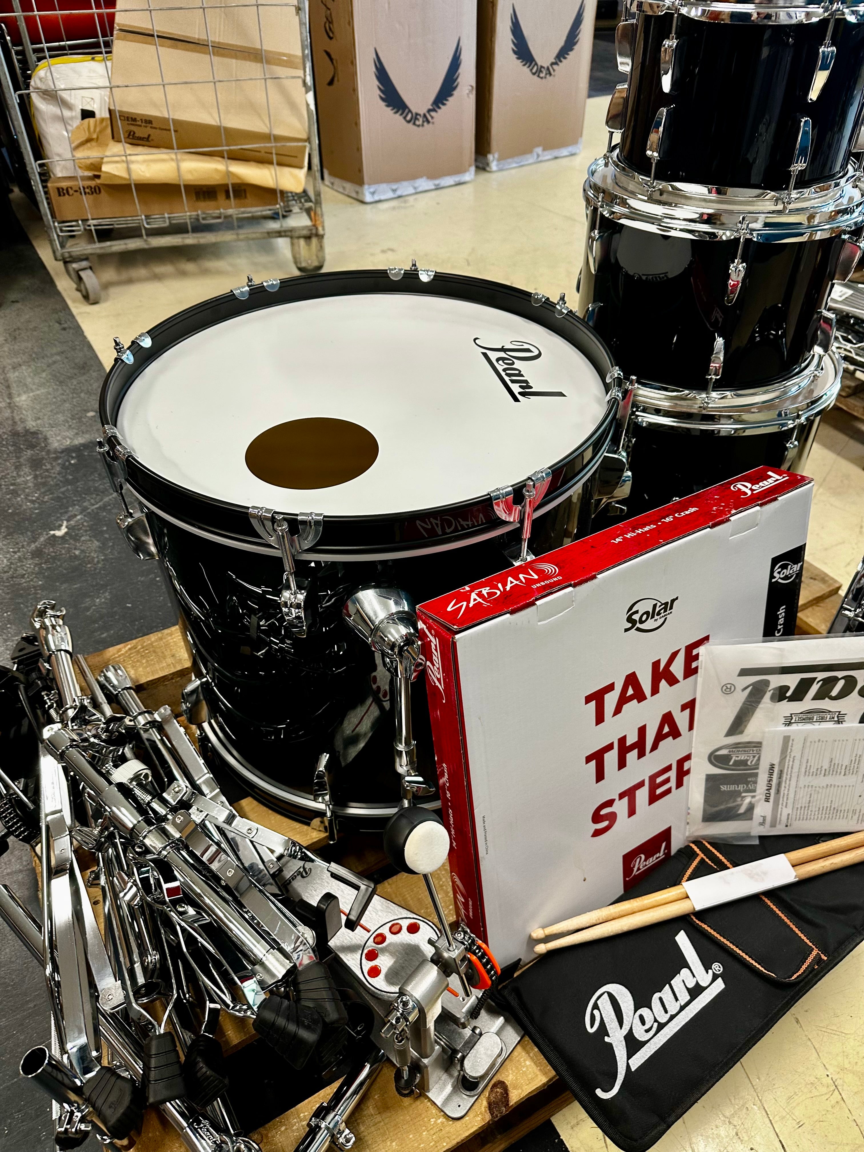 PEARL 20” Roadshow drum set b-stock
