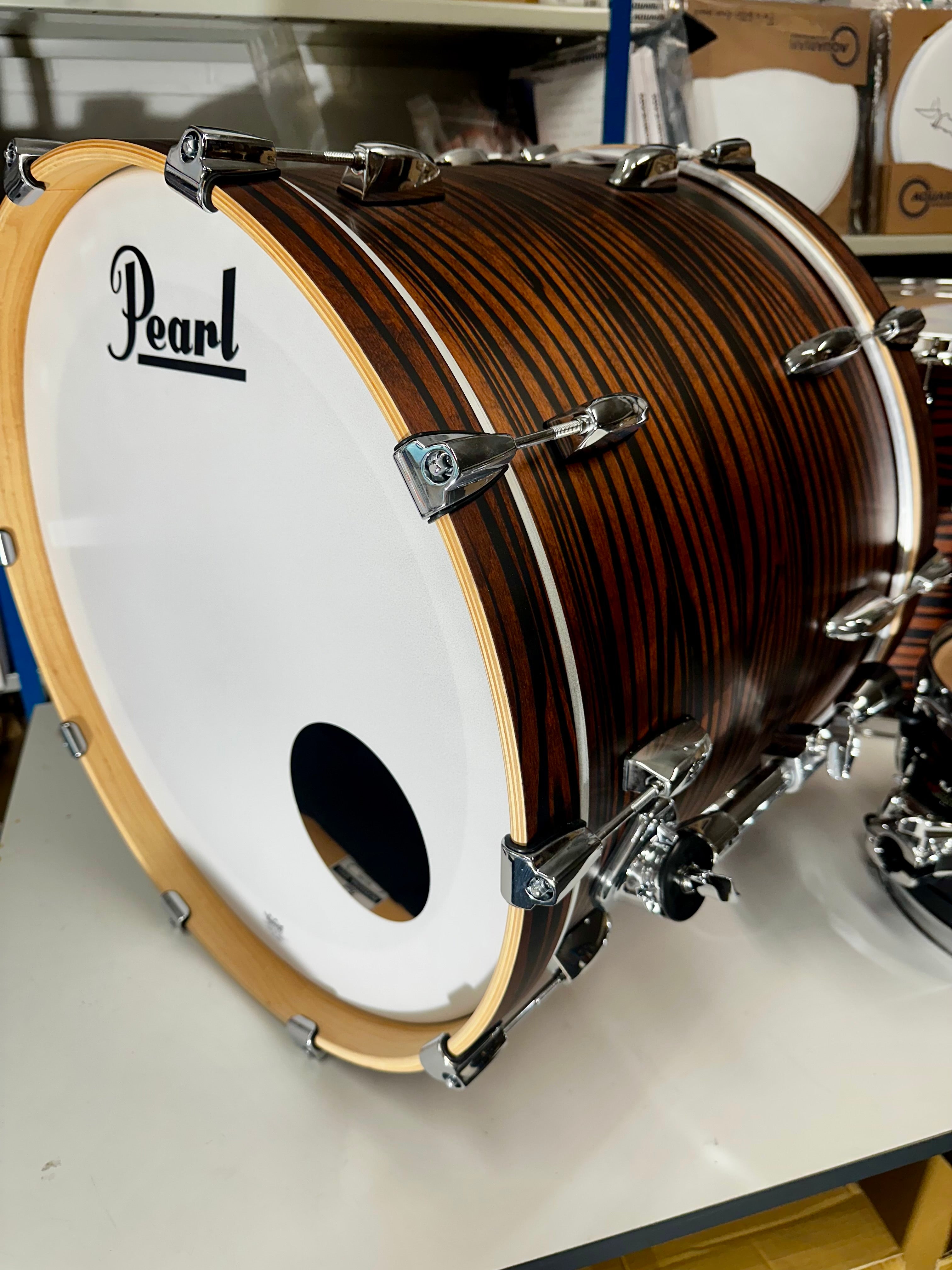 PEARL PMX924XSP/C883 Matte Mocha Swirl Professional Series Shell pack