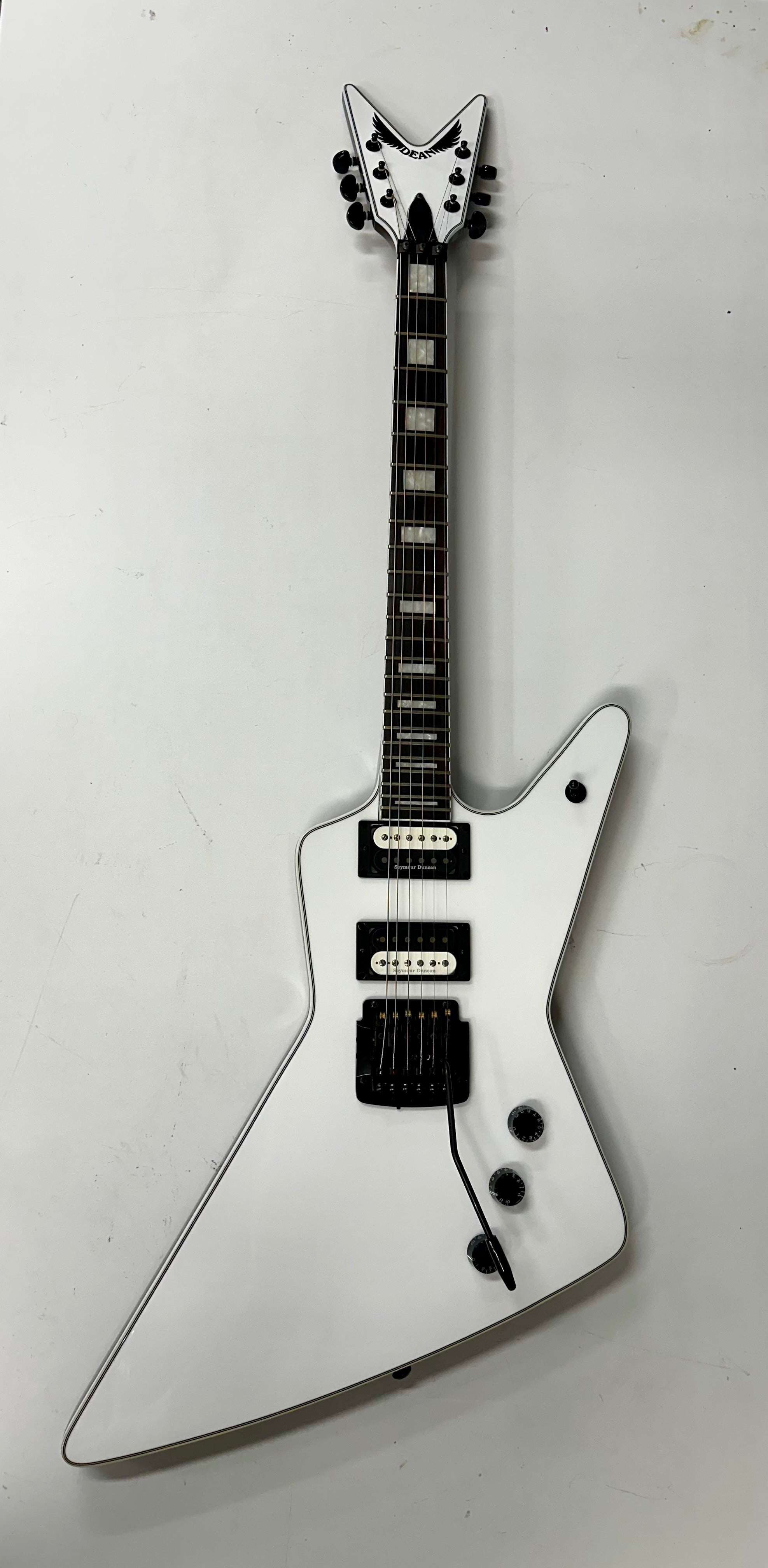 DEAN Z SELECT 24 Kahler Classic White