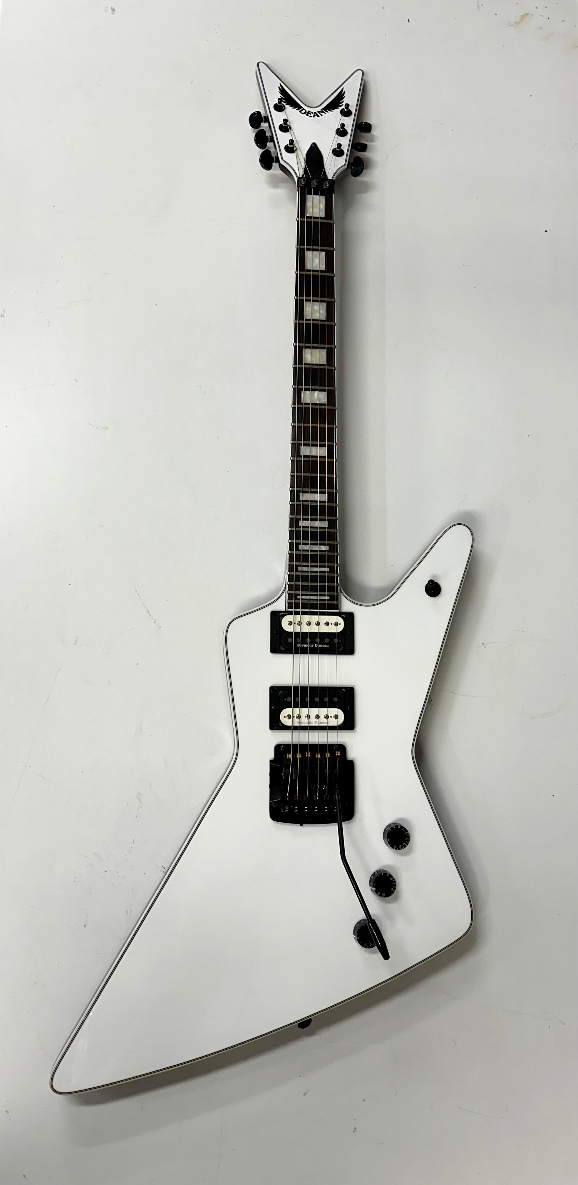 DEAN Z SELECT 24 Kahler Classic White