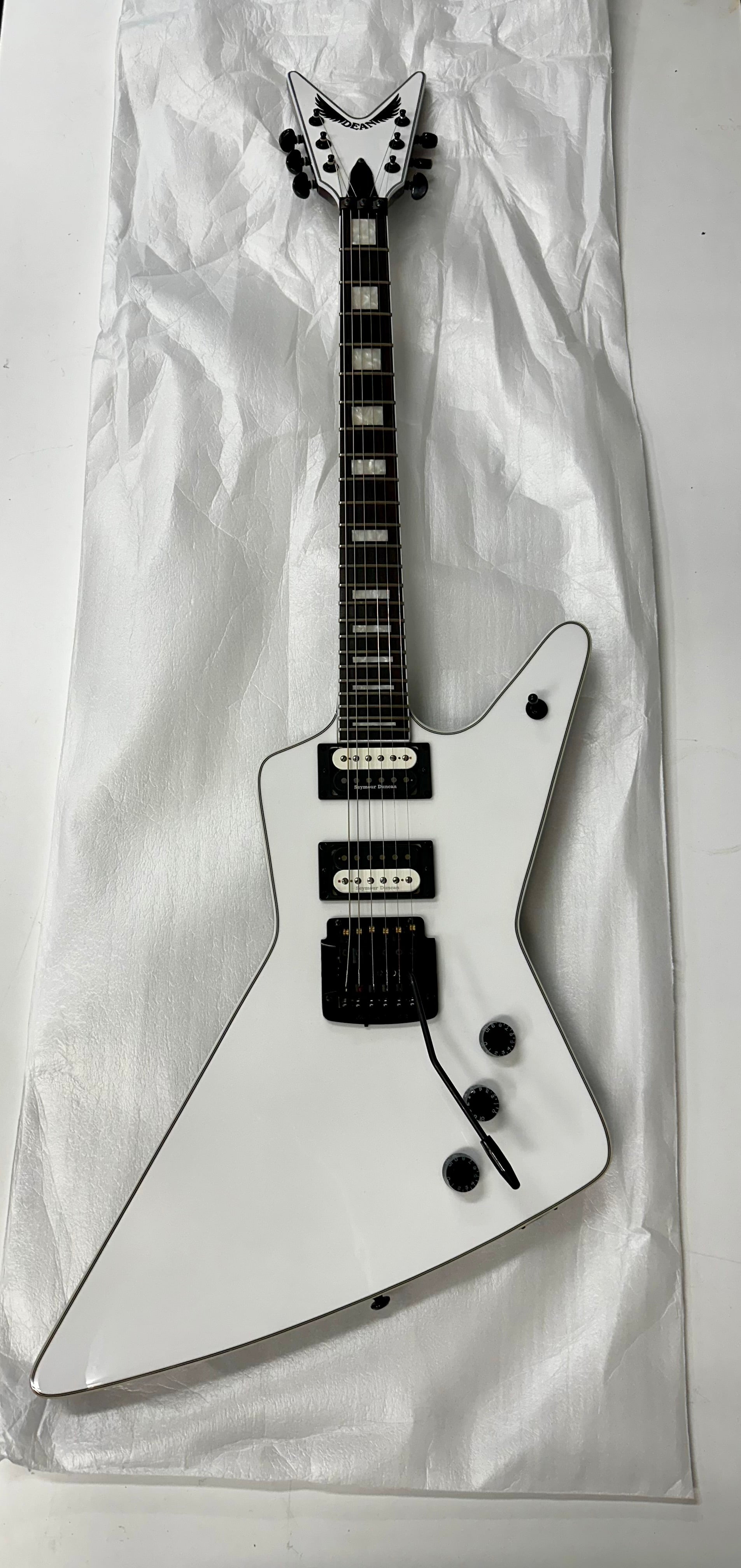 DEAN Z SELECT 24 Kahler Classic White
