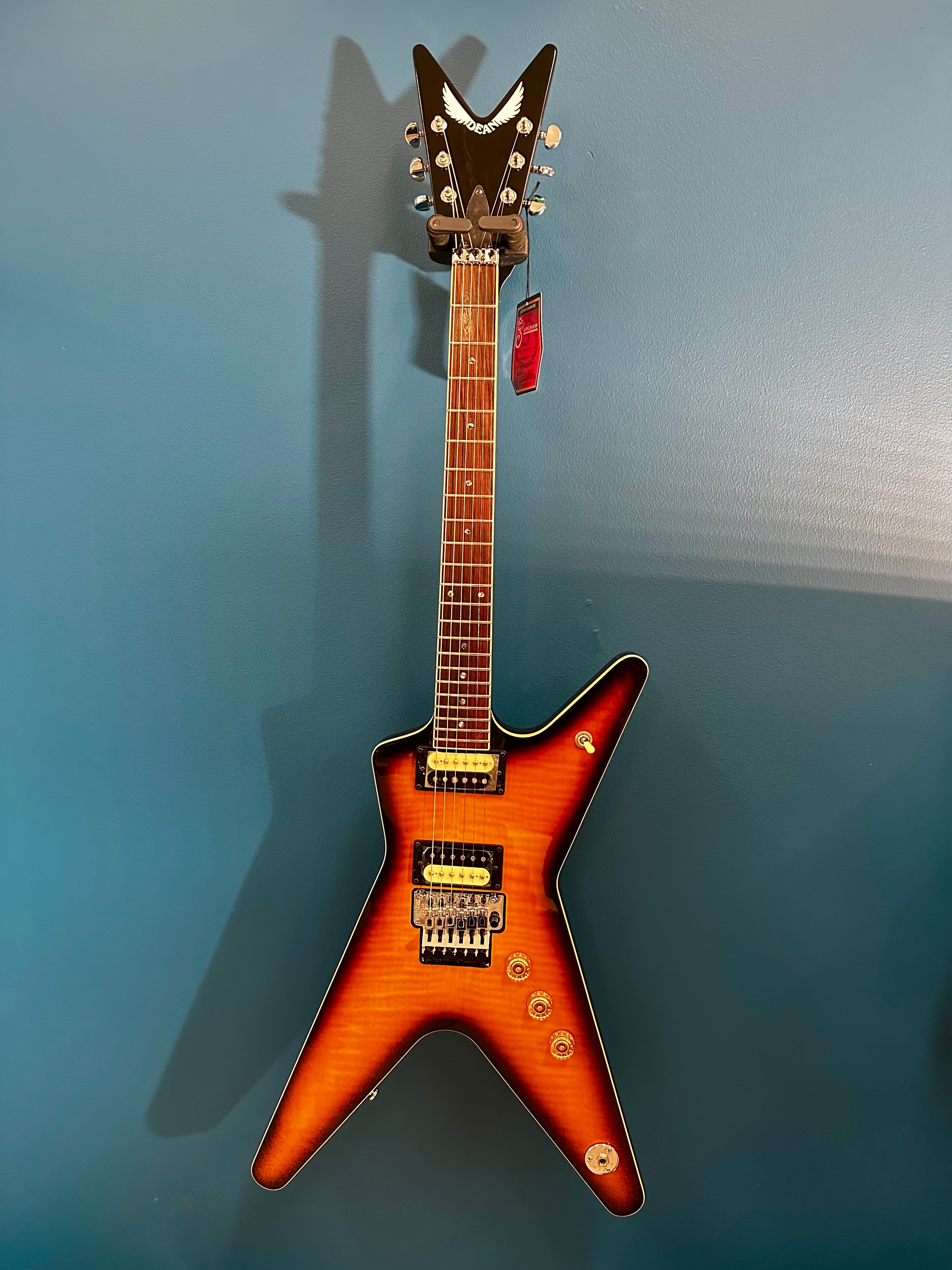 Dean ML 79 Floyd Flame Top TBZ Electric Guitar B-stock