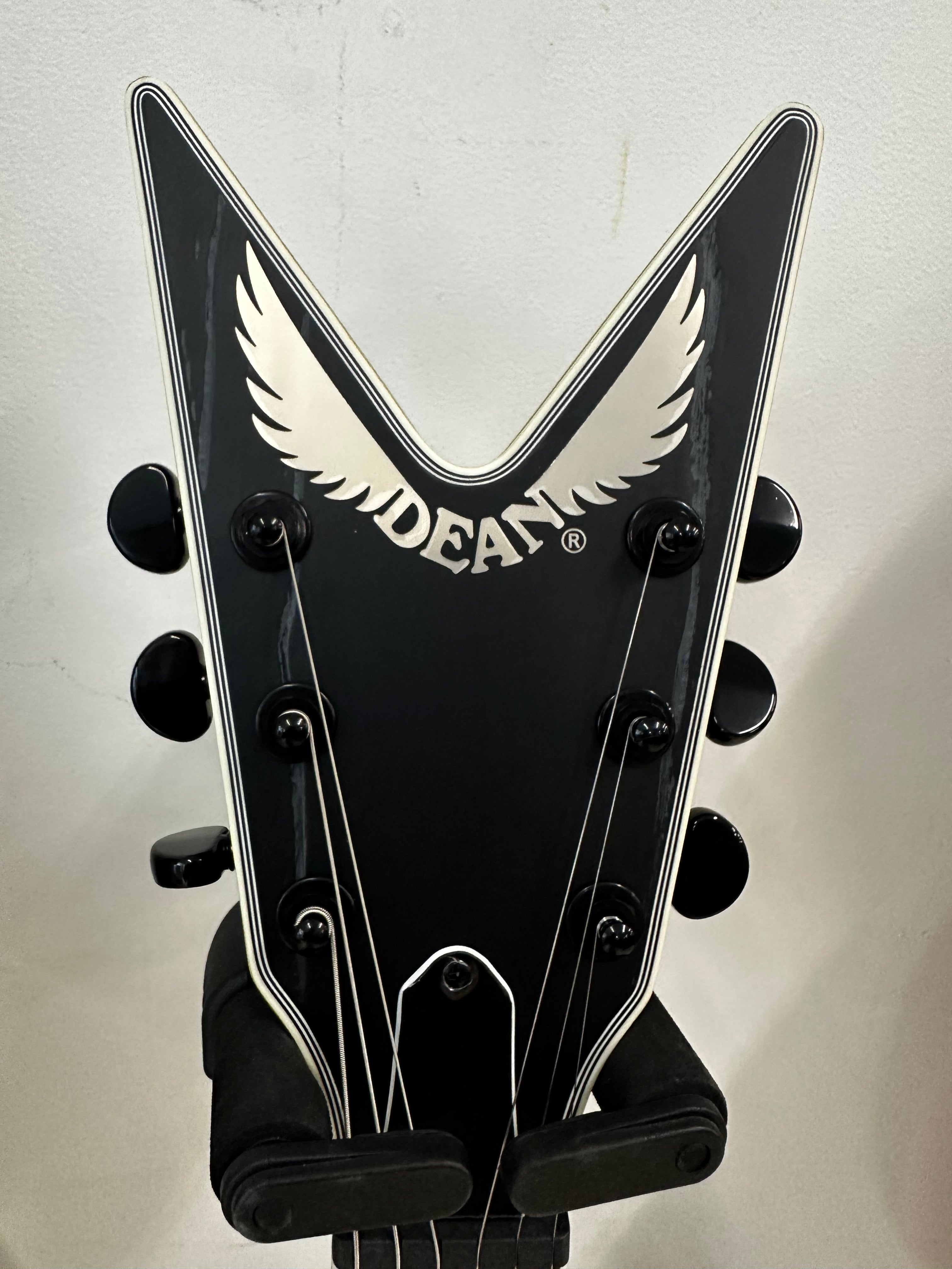 Dean Custom Run #16 ML Sandblasted Grey Electric guitar Sähkökitara