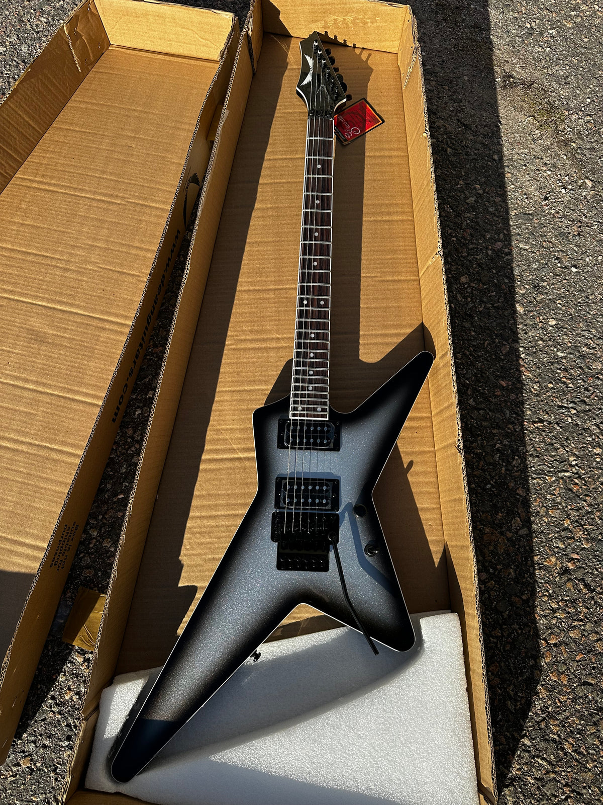 DEAN Morningstar Classic Floyd Silverburst