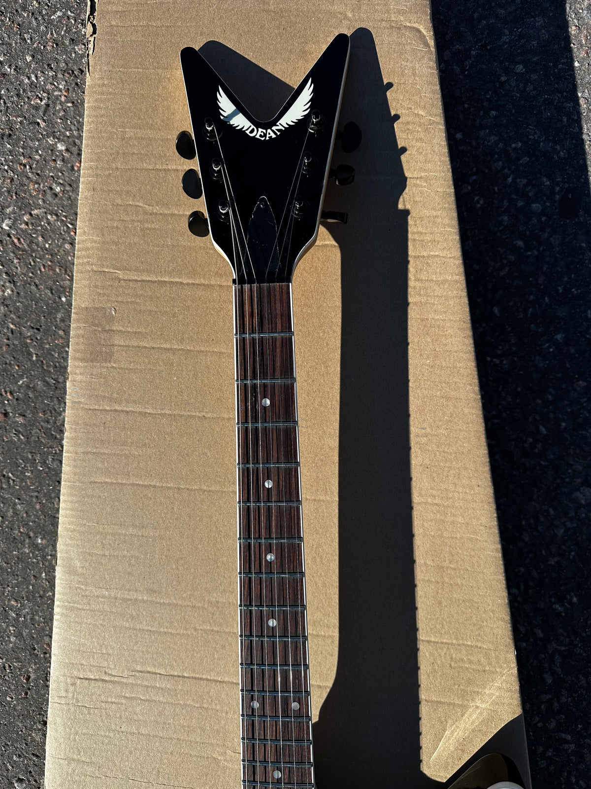 DEAN MLX Quilt Maple TBZ Trans Brazil Burst