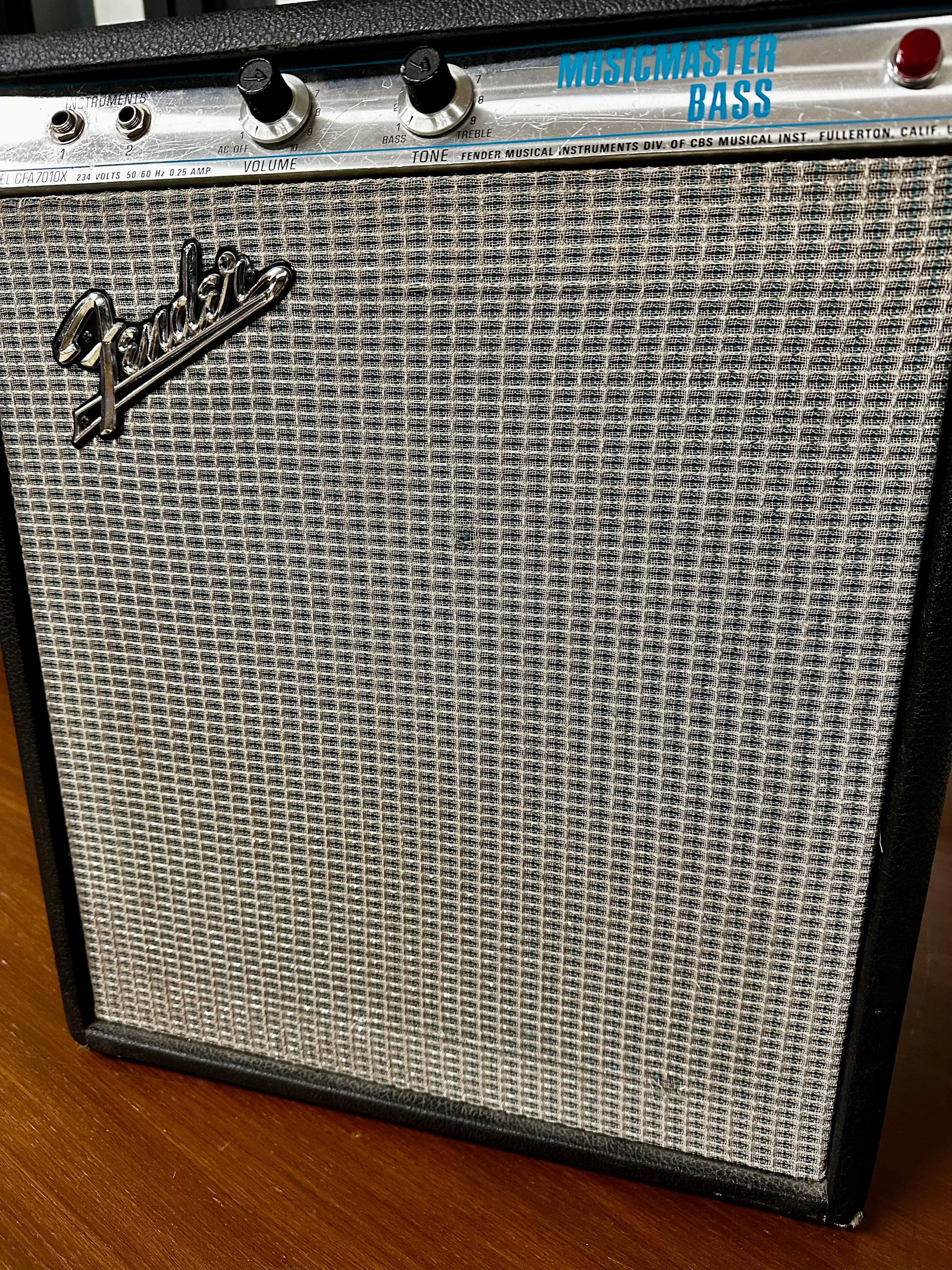 Fender Musicmaster Bass Amp 1973
