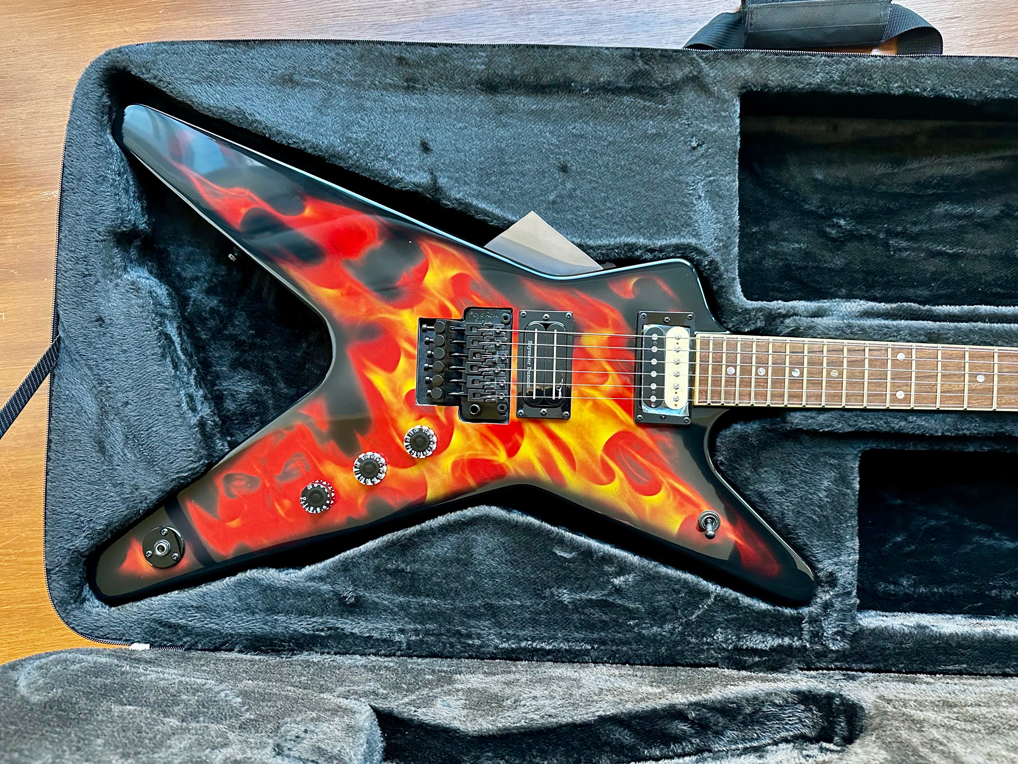 Dean Guitars Dimebag Dime O Flame Electric guitar sähkökitara