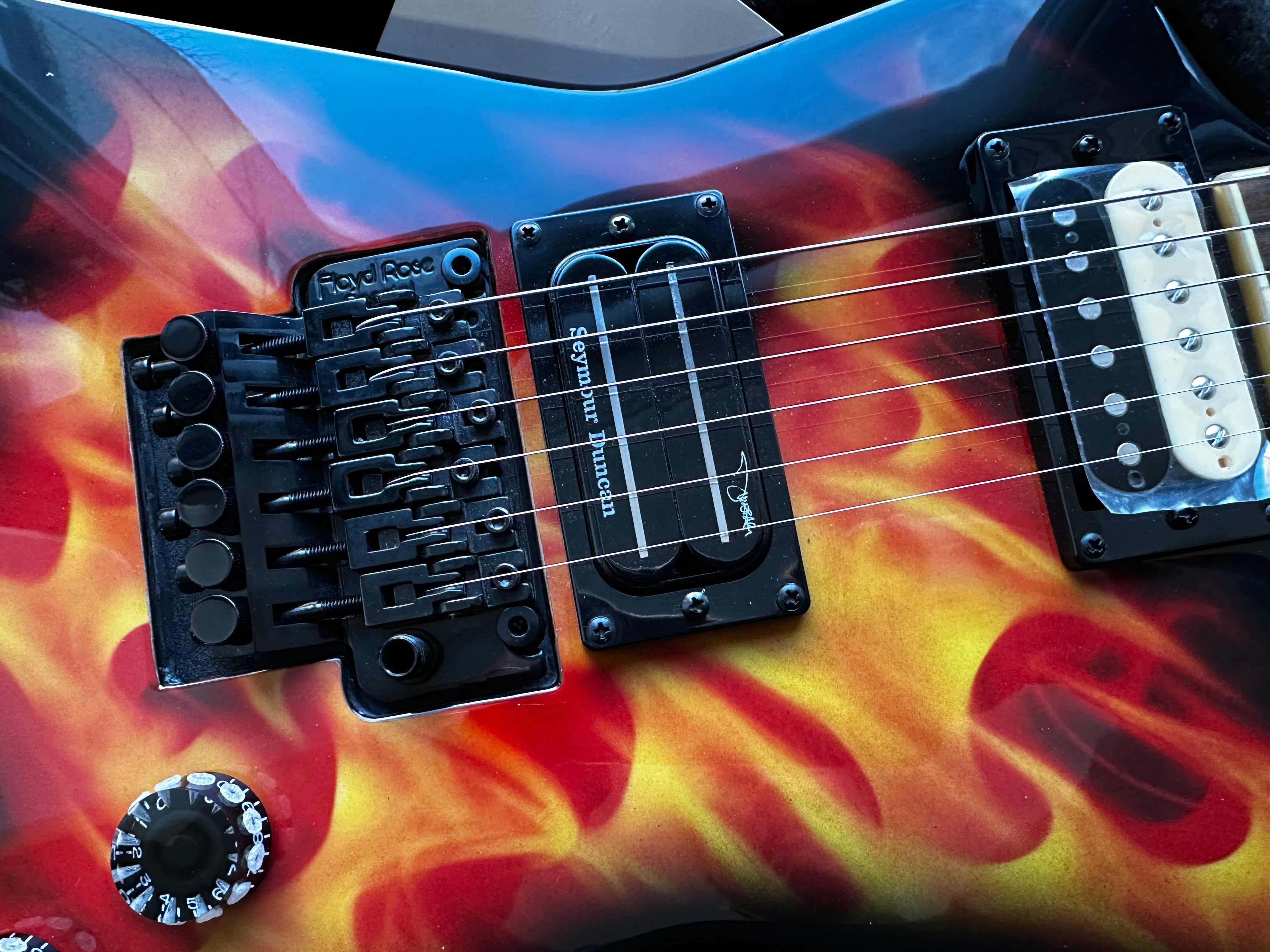 Dean Guitars Dimebag Dime O Flame Electric guitar sähkökitara