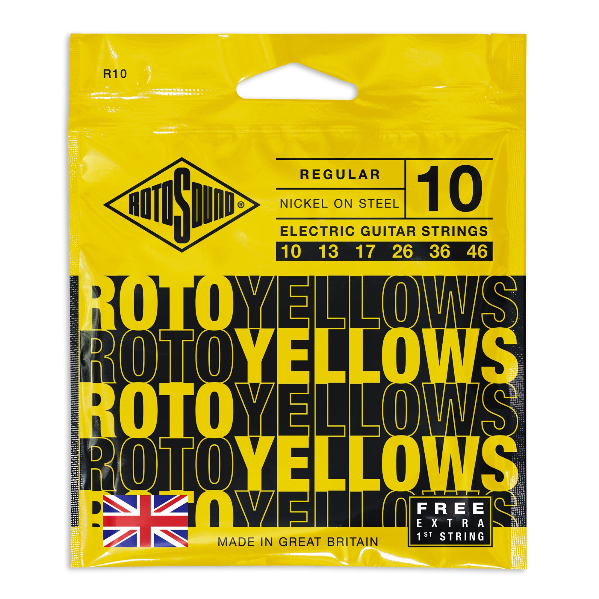 Rotosound R10 Rotos  kitaran kielet 010-046