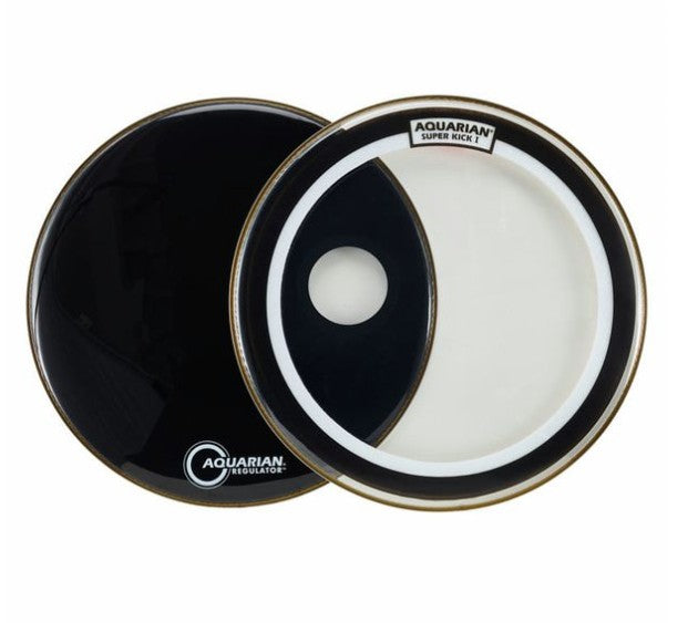 AQUARIAN 22" Super Kick II Bass Pack